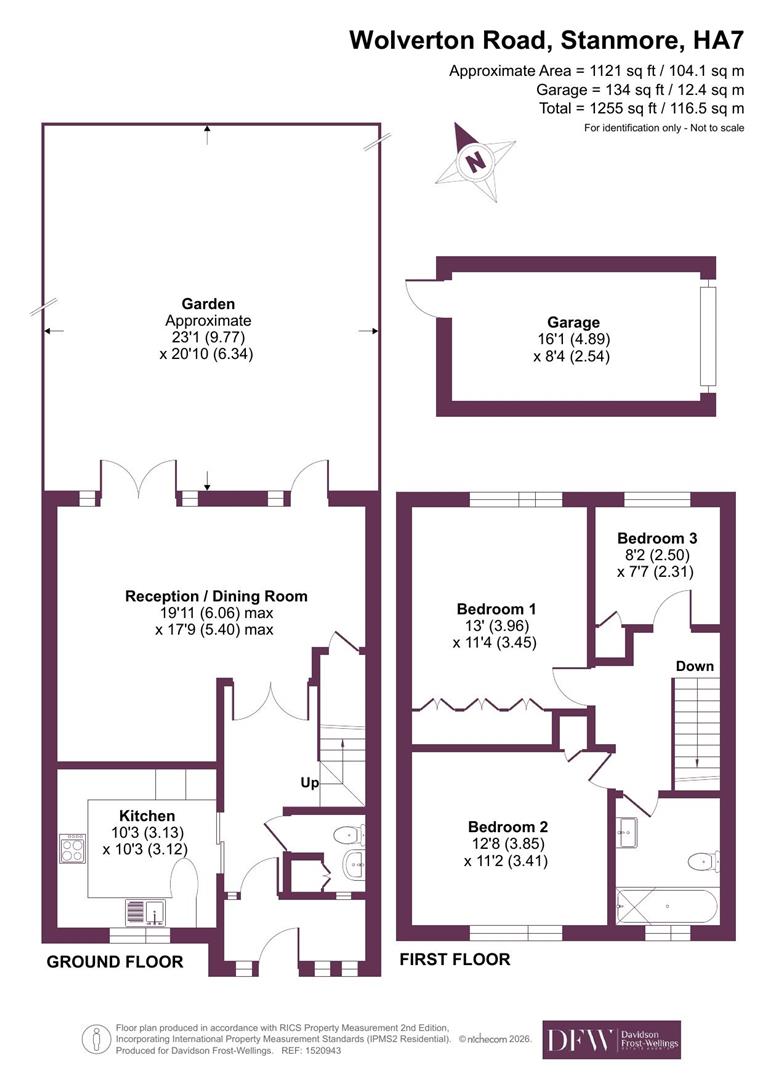 2C, Wolverton Road, Stanmore floorplan