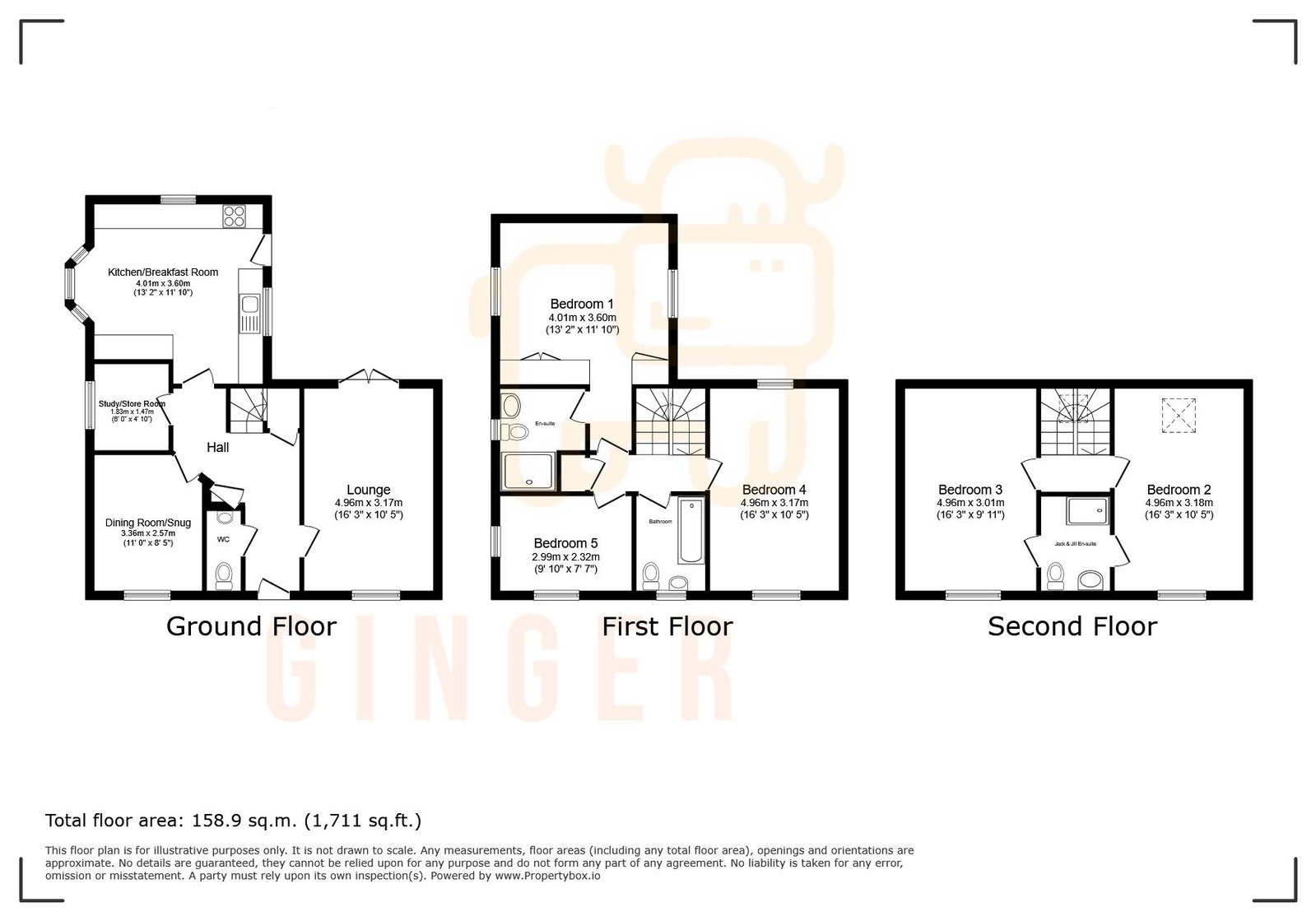 80, Brooklands Avenue, Bedford floorplan