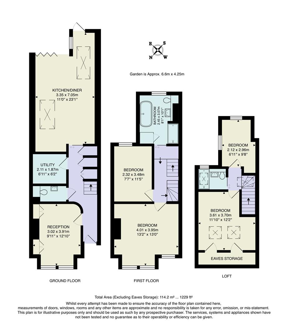 50, Macdonald Road, Walthamstow floorplan