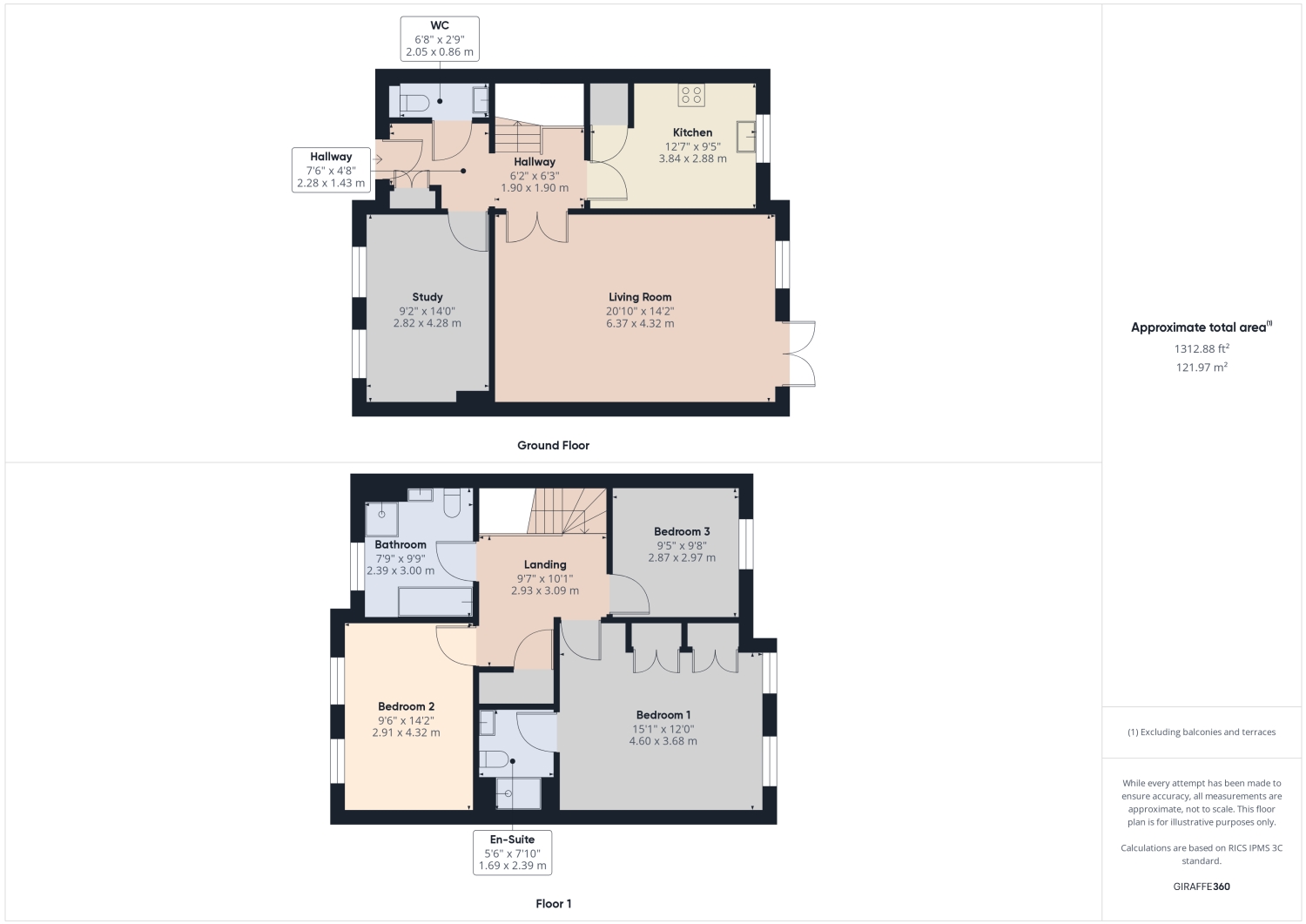 7, Harefield Grove, Cheltenham floorplan