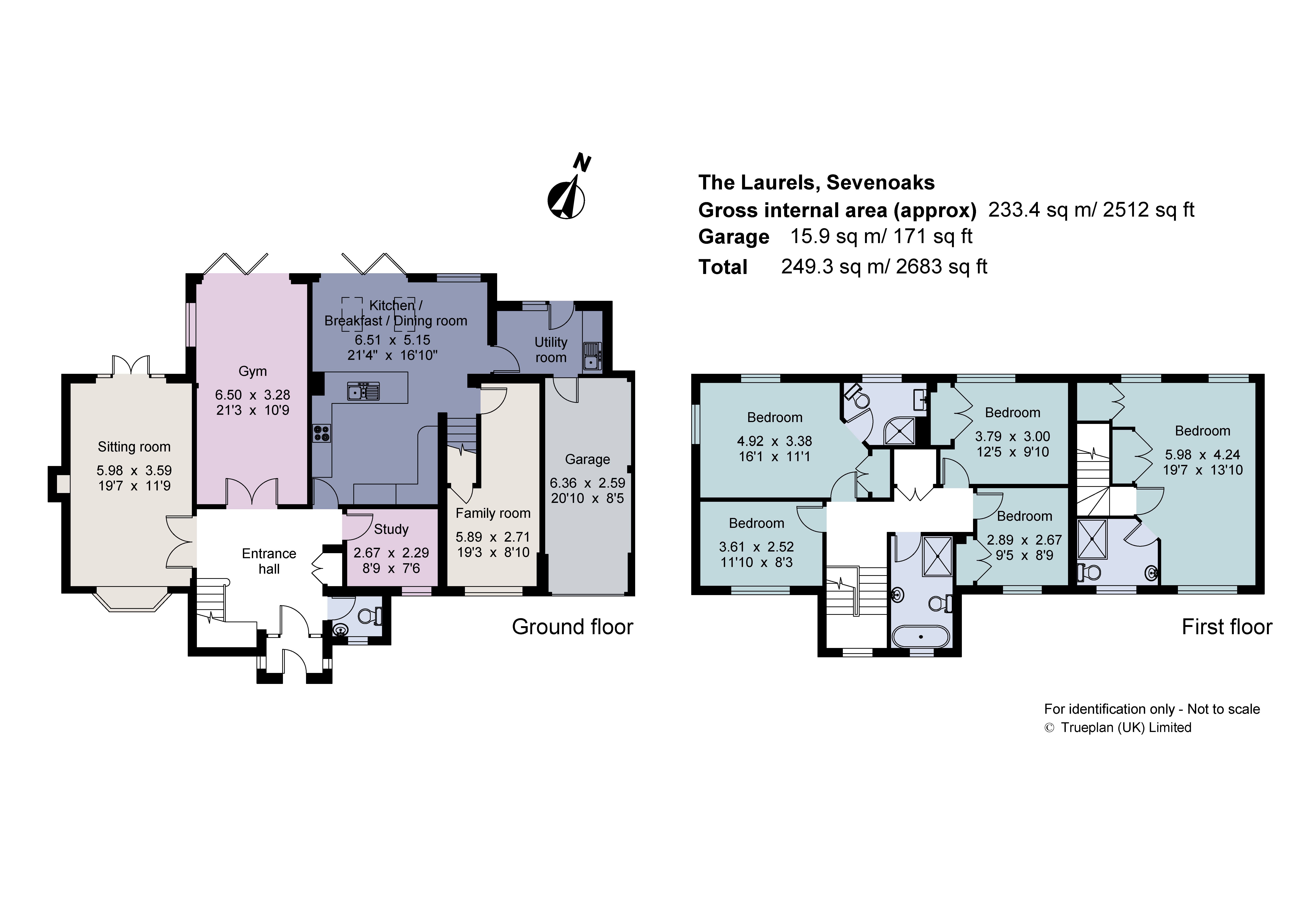 The Laurels,, Brittains Lane, Kent floorplan