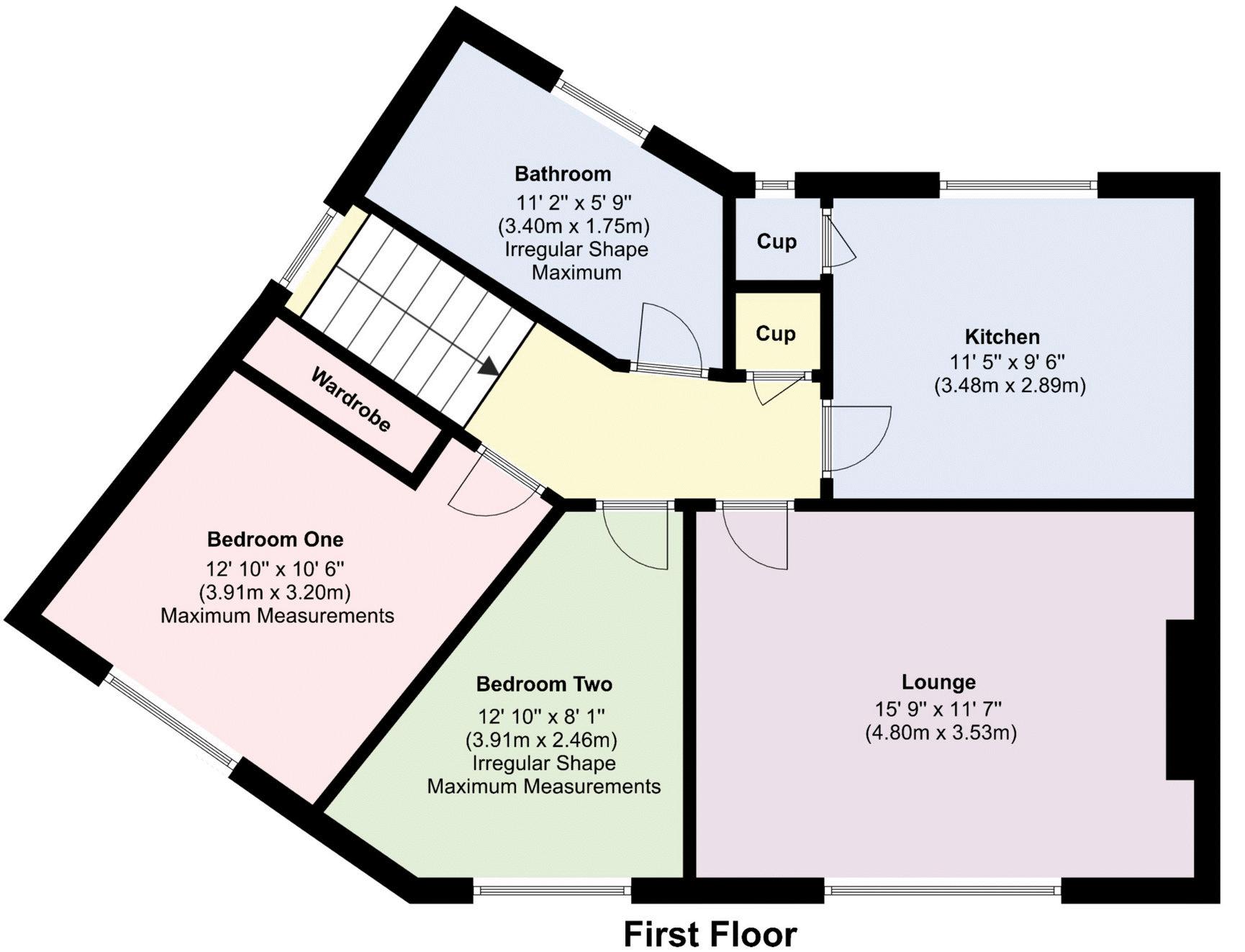 38, Bayly Avenue, Fareham floorplan