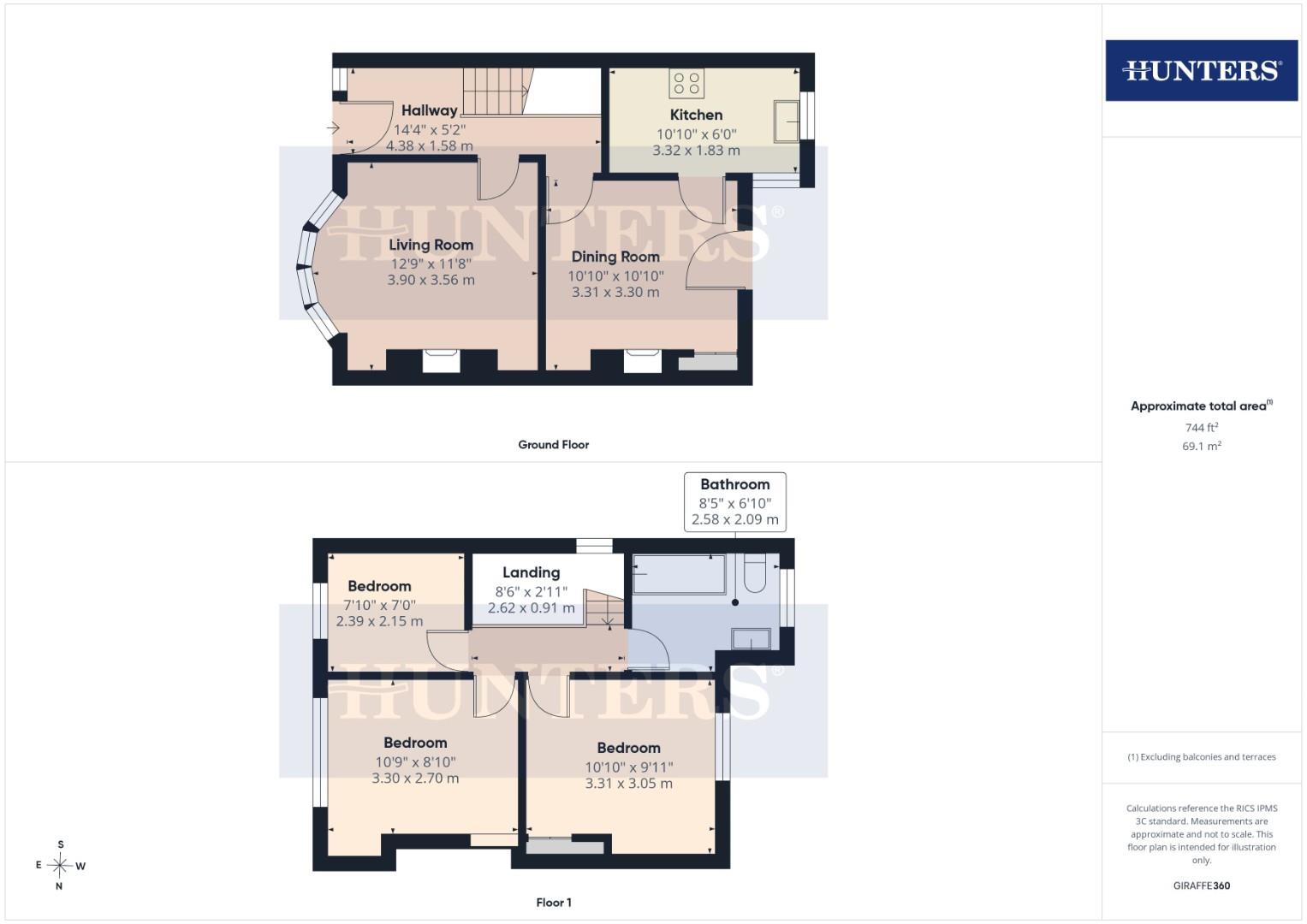 10, New Burlington Road, Bridlington floorplan