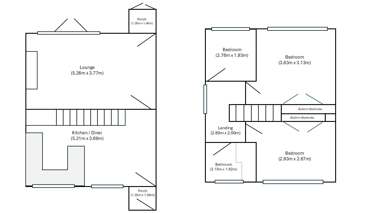 19, Ashford Drive, Sacriston, Durham, Ashford Drive, Sacriston, Durham, Durham floorplan