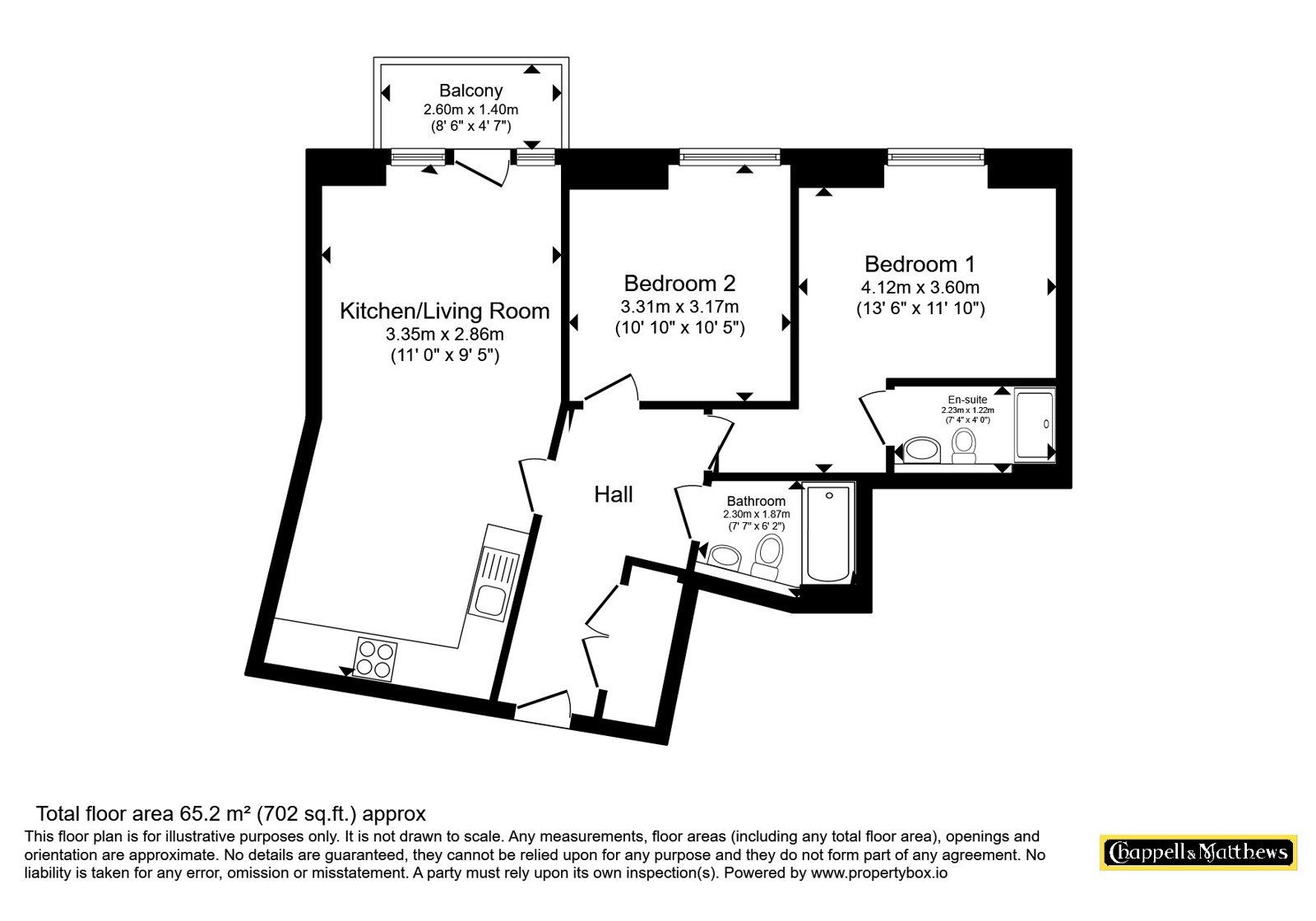 Braggs Lane, Bristol floorplan