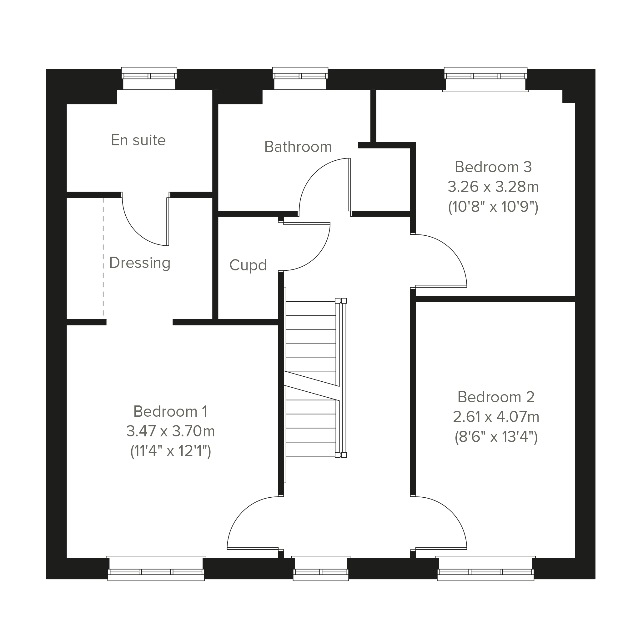 65, Candlet Road, Felixstowe floorplan