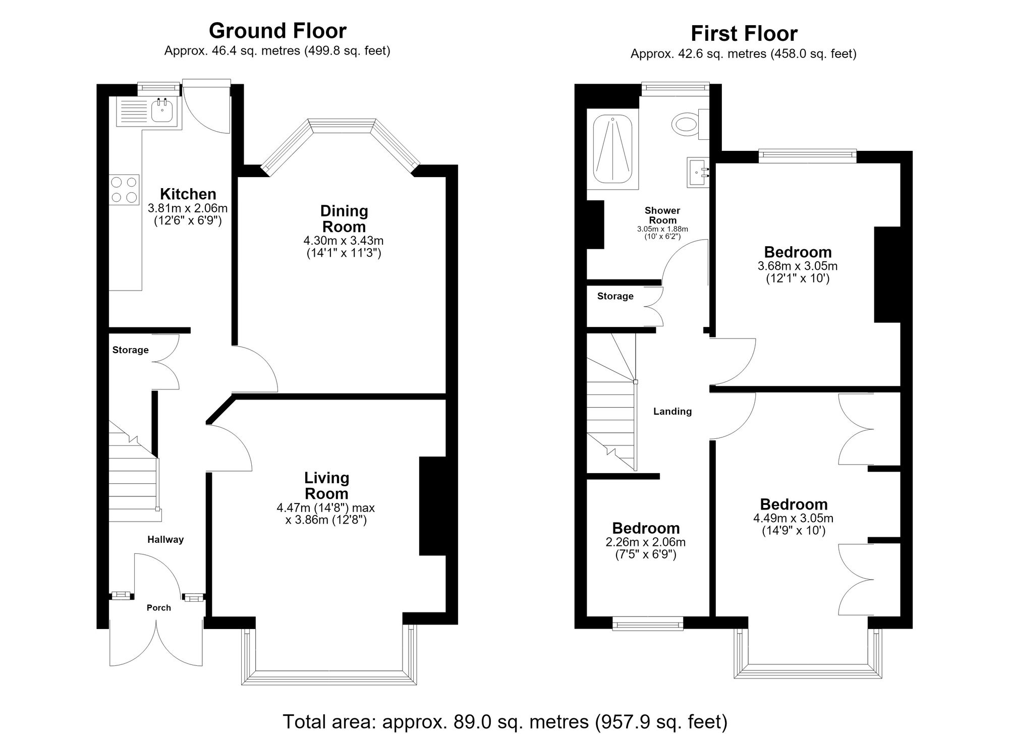 129 Auckland Road, Ilford floorplan