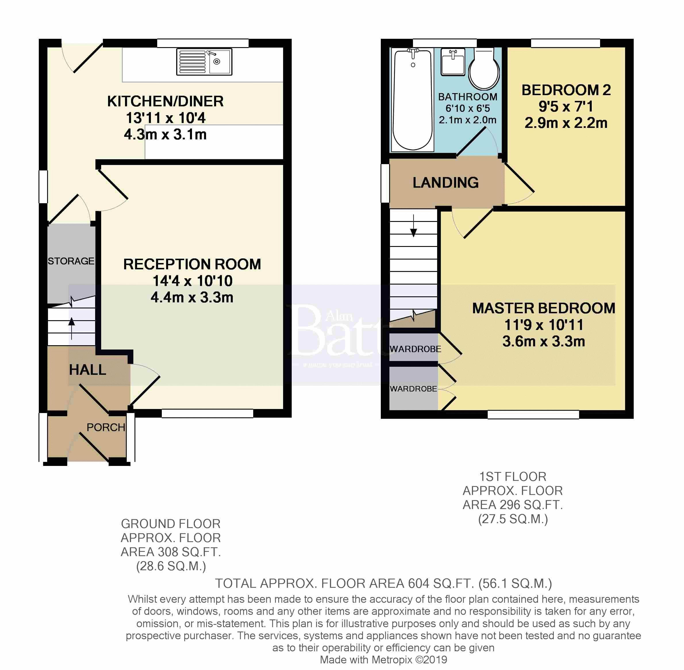 2 Bedrooms Semi-detached house to rent in Longbrook, Shevington, Wigan WN6