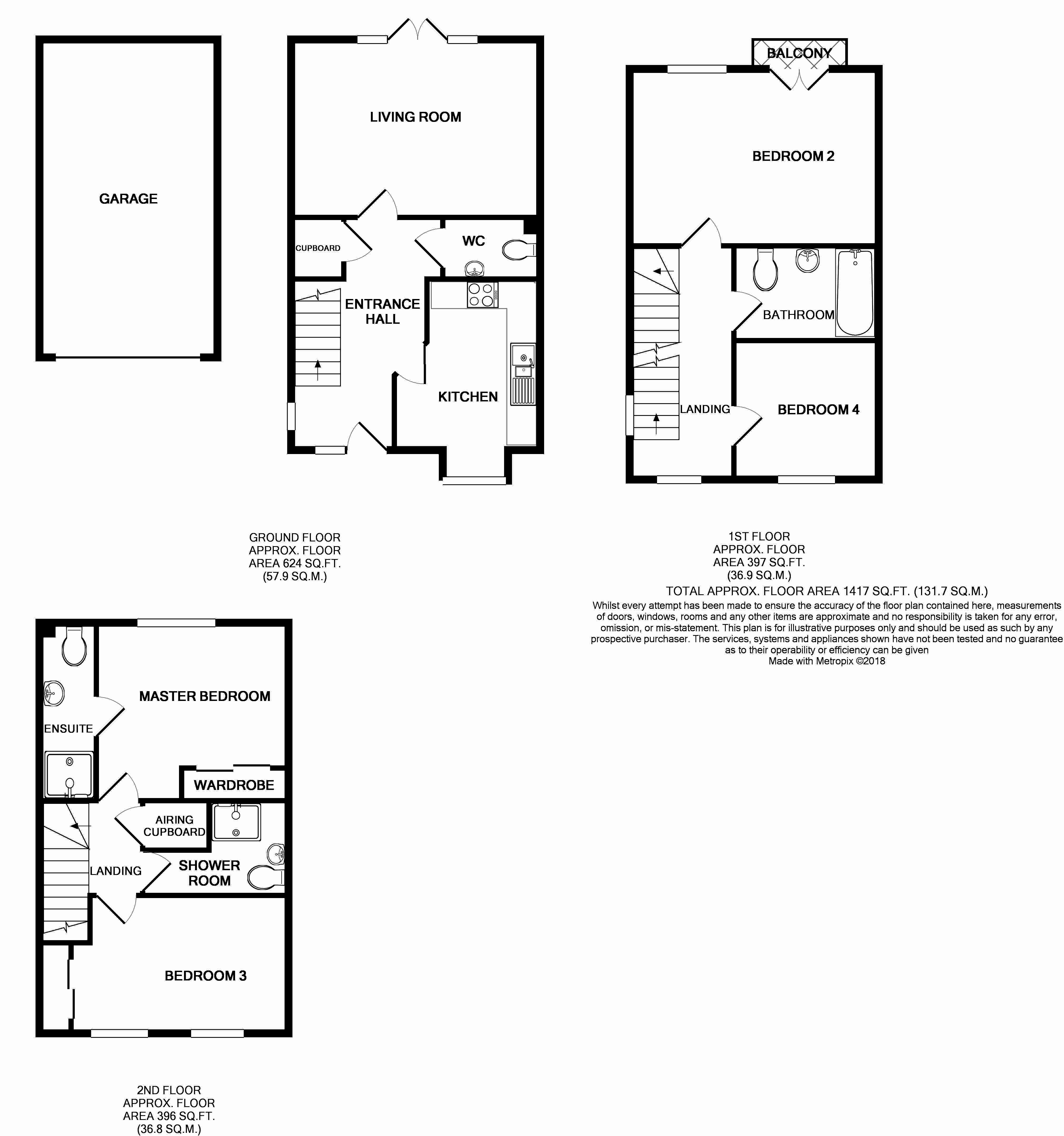 4 Bedrooms End terrace house for sale in Welkin Way, Upper Cambourne, Cambridgeshire CB23