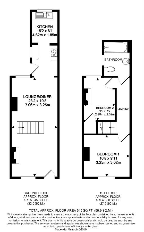43, Malta Road, Cambridge floorplan
