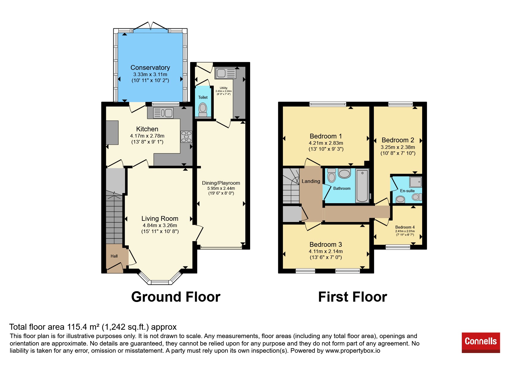 71, Winchester Close, BANBURY floorplan
