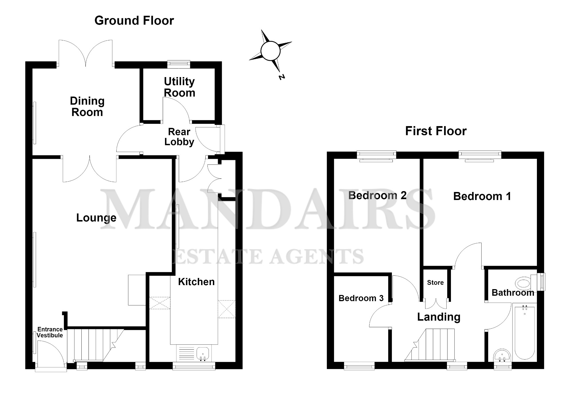 11, Dover Road, Peterborough floorplan