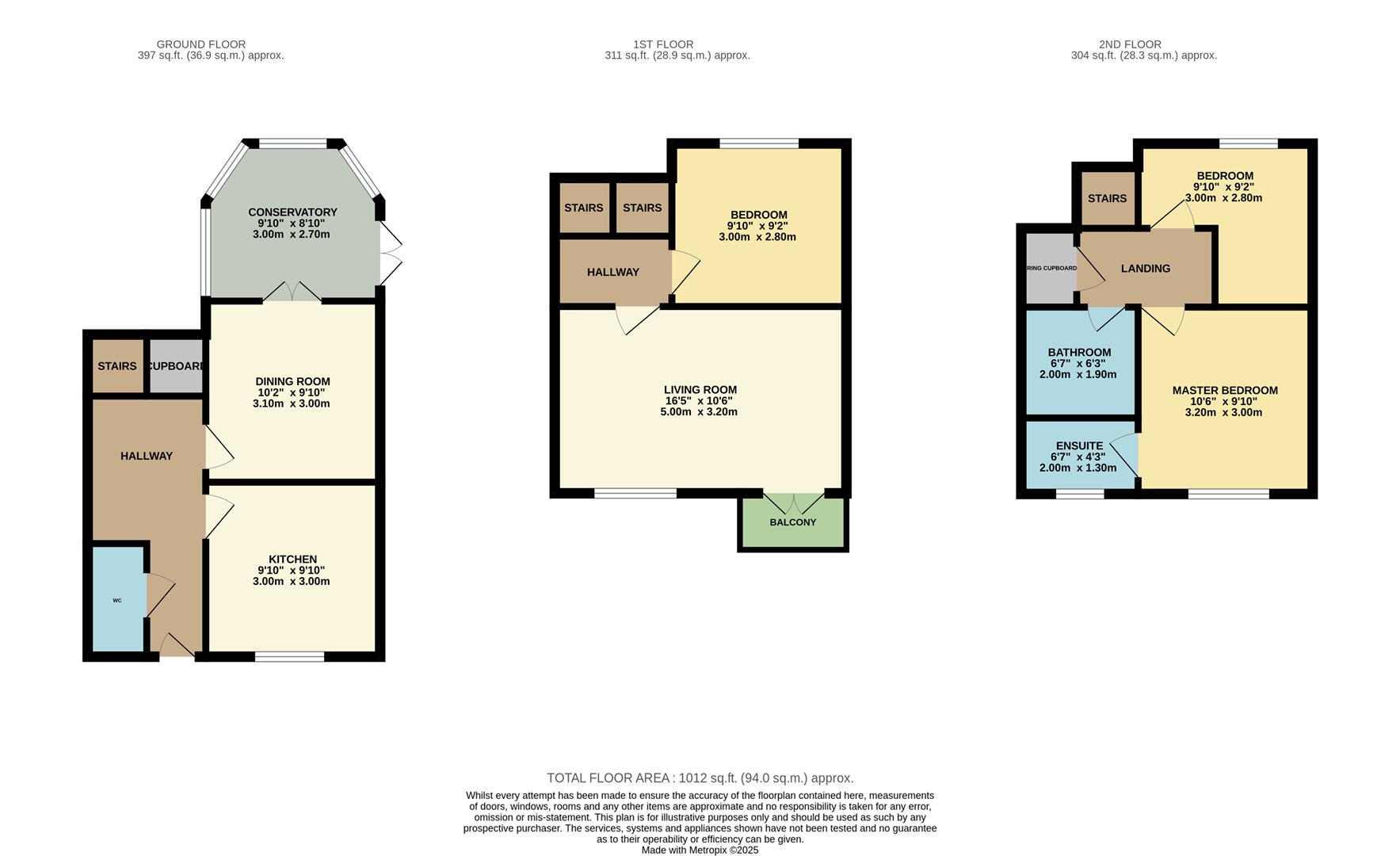 67, Santa Cruz Drive, Eastbourne floorplan