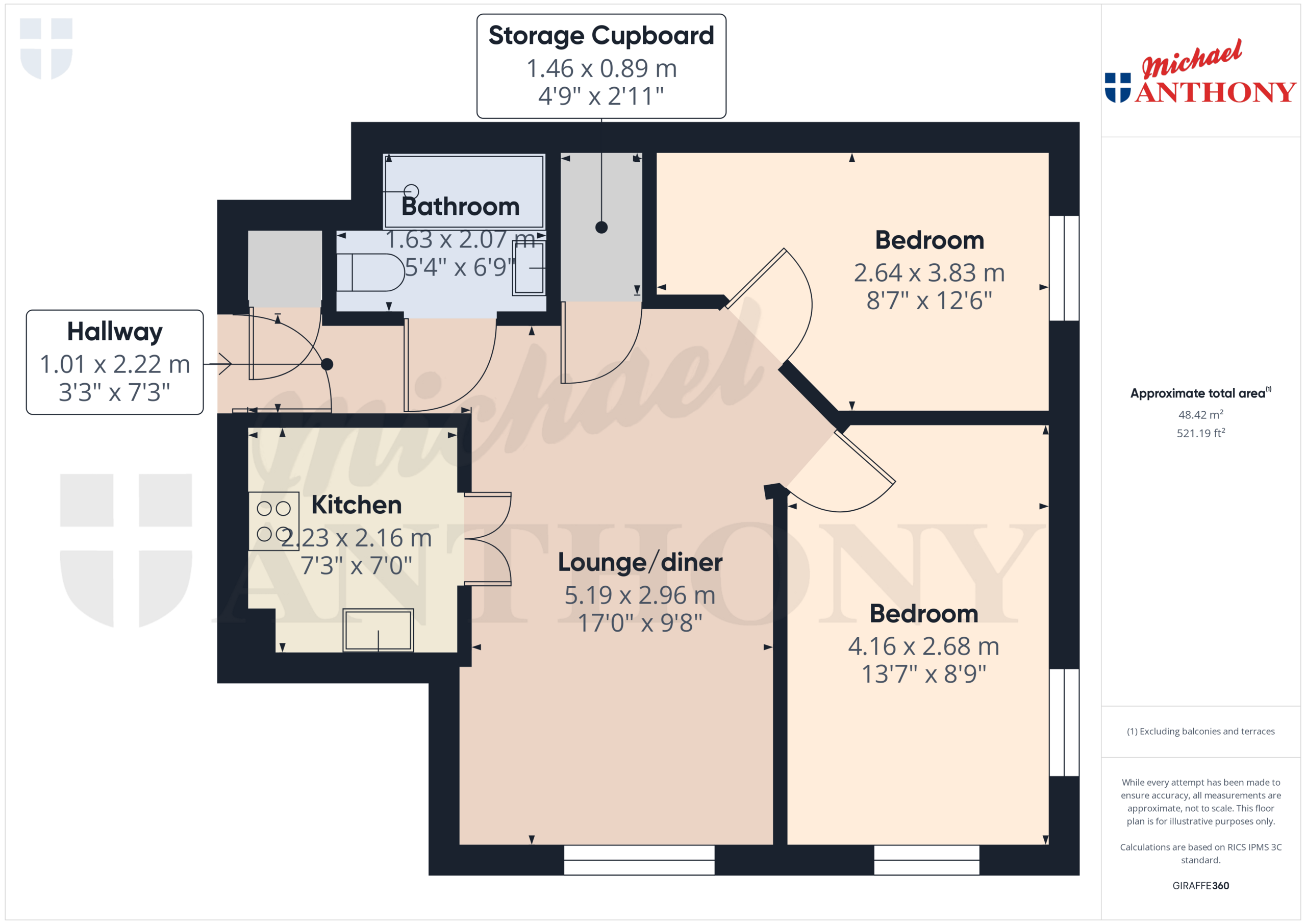 43 Sycamore Court, Aylesbury floorplan