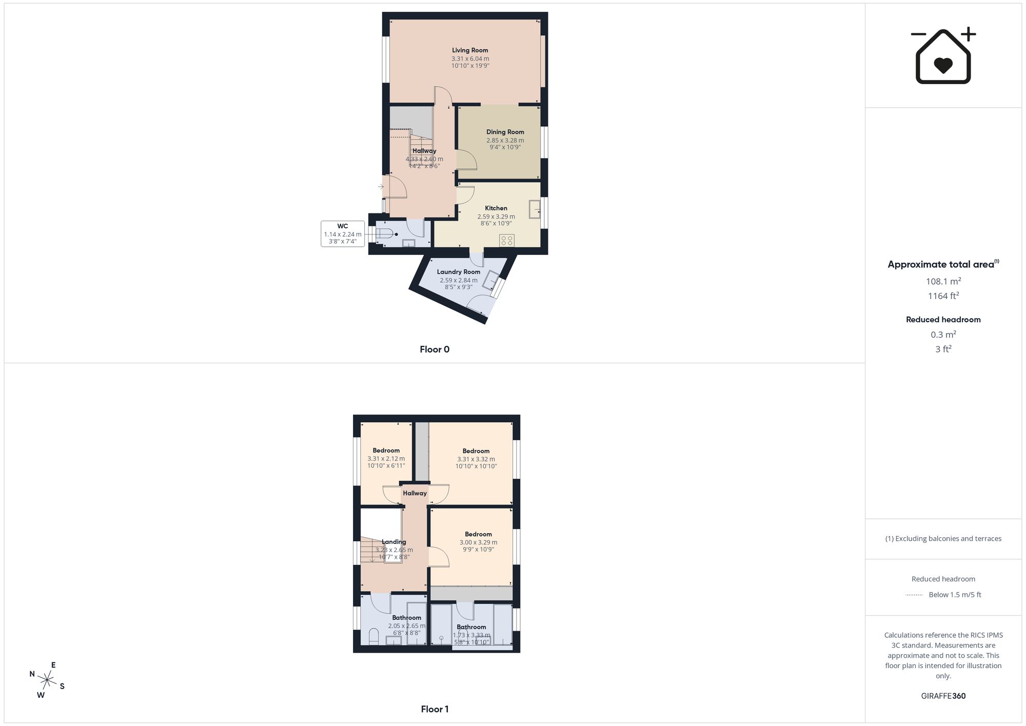 13 Strawberry Gardens, Tenby floorplan