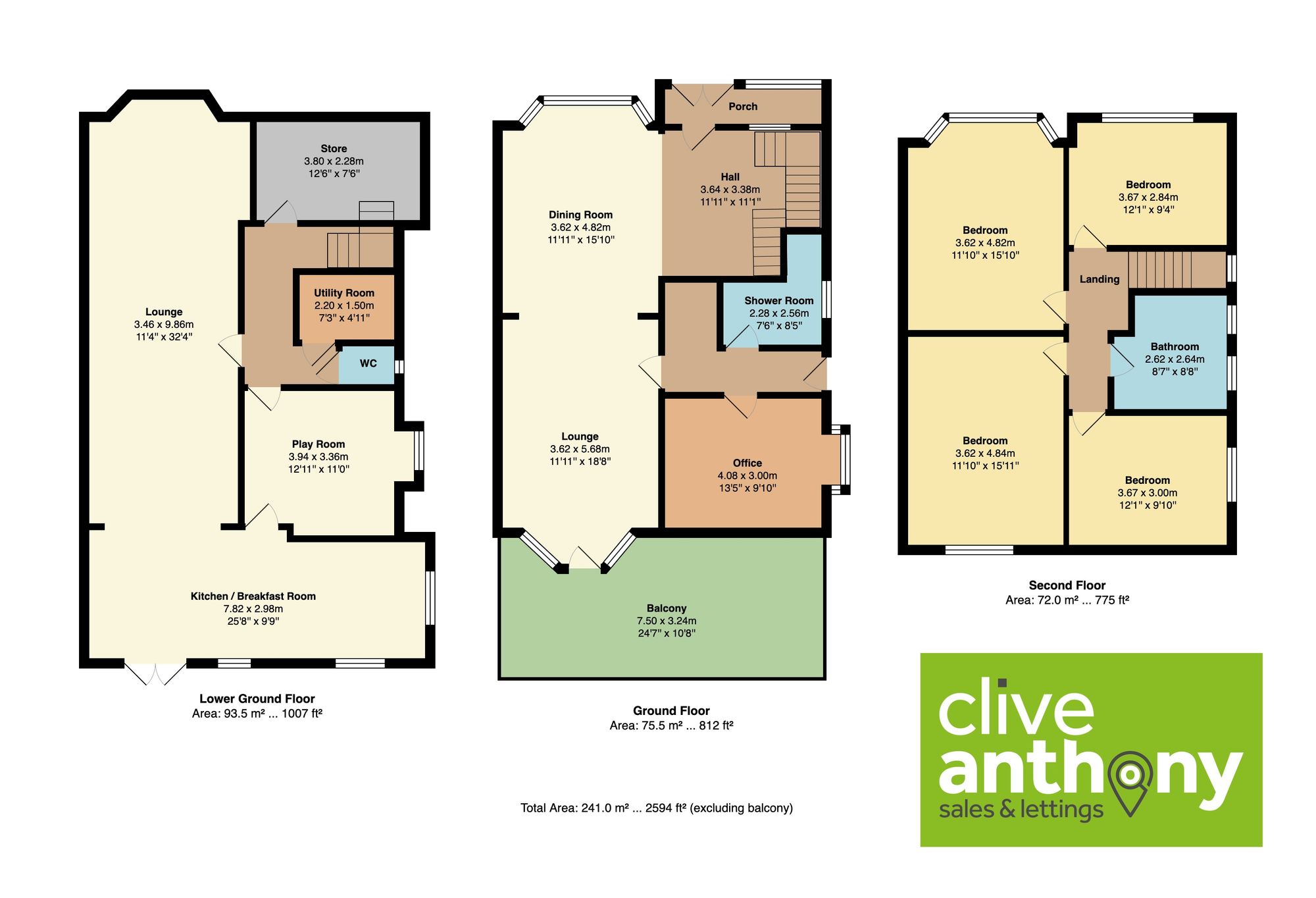 61 Brooklands Road, Manchester floorplan