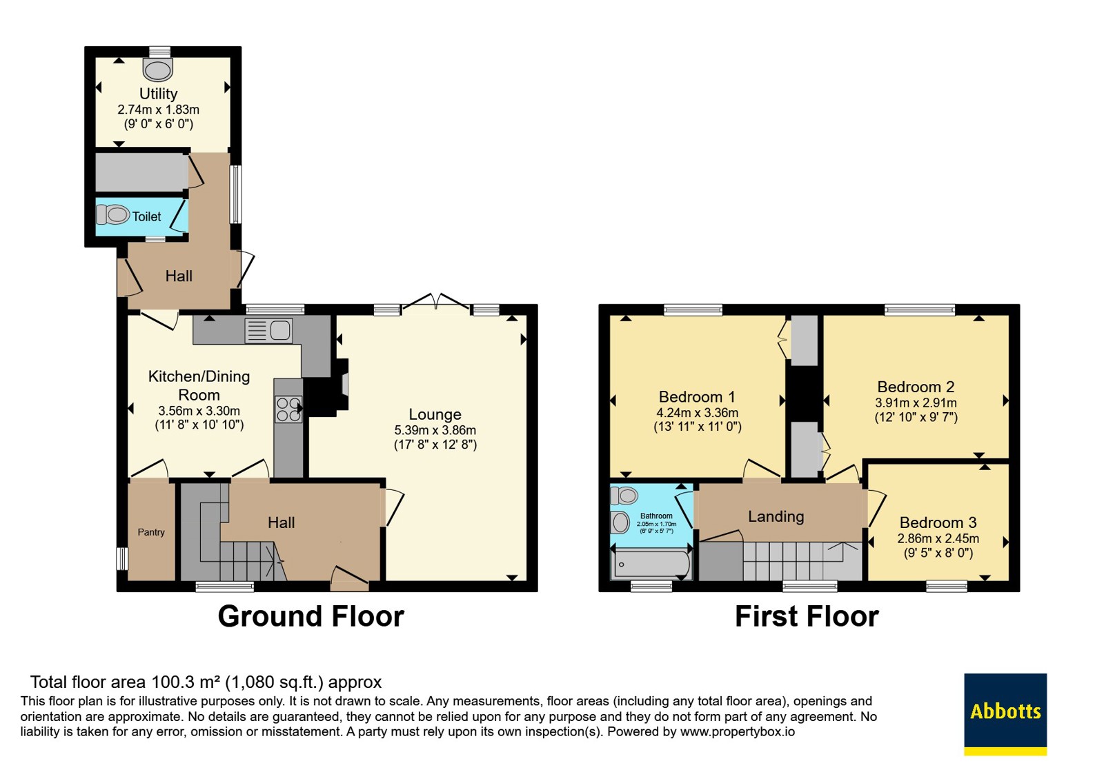 9, Goodricks, King's Lynn floorplan