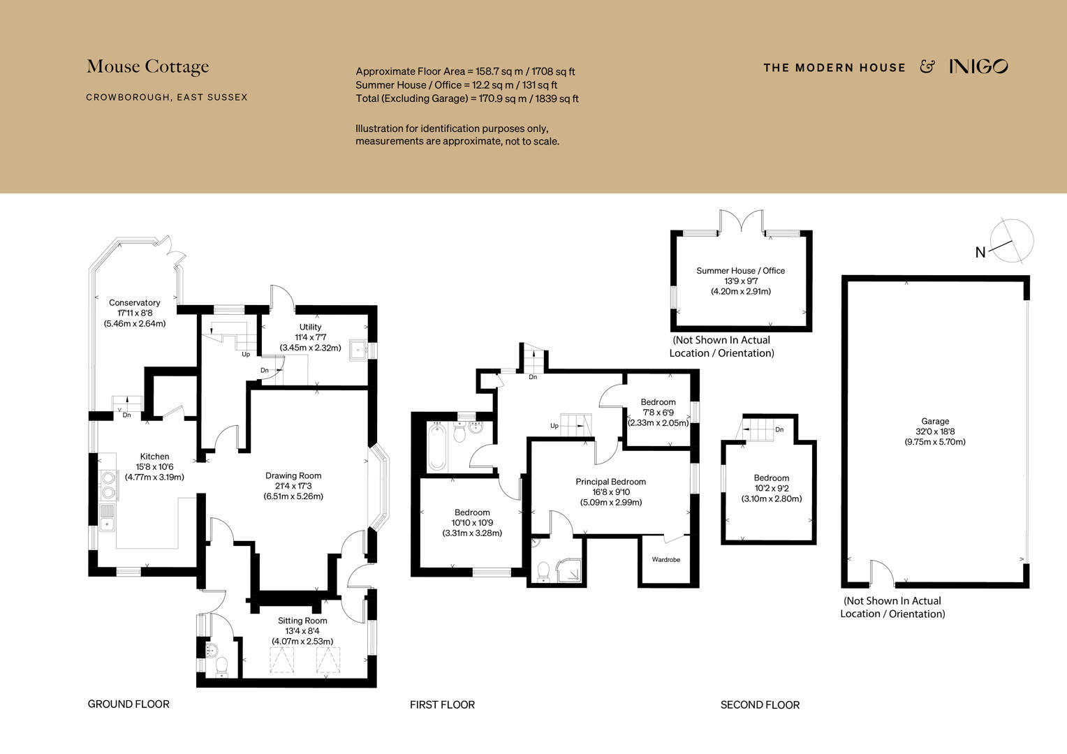Mouse Cottage, Clackhams Lane, Crowborough floorplan