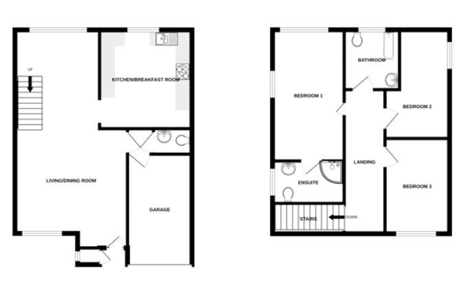 Sandy Lane, Farnborough floorplan