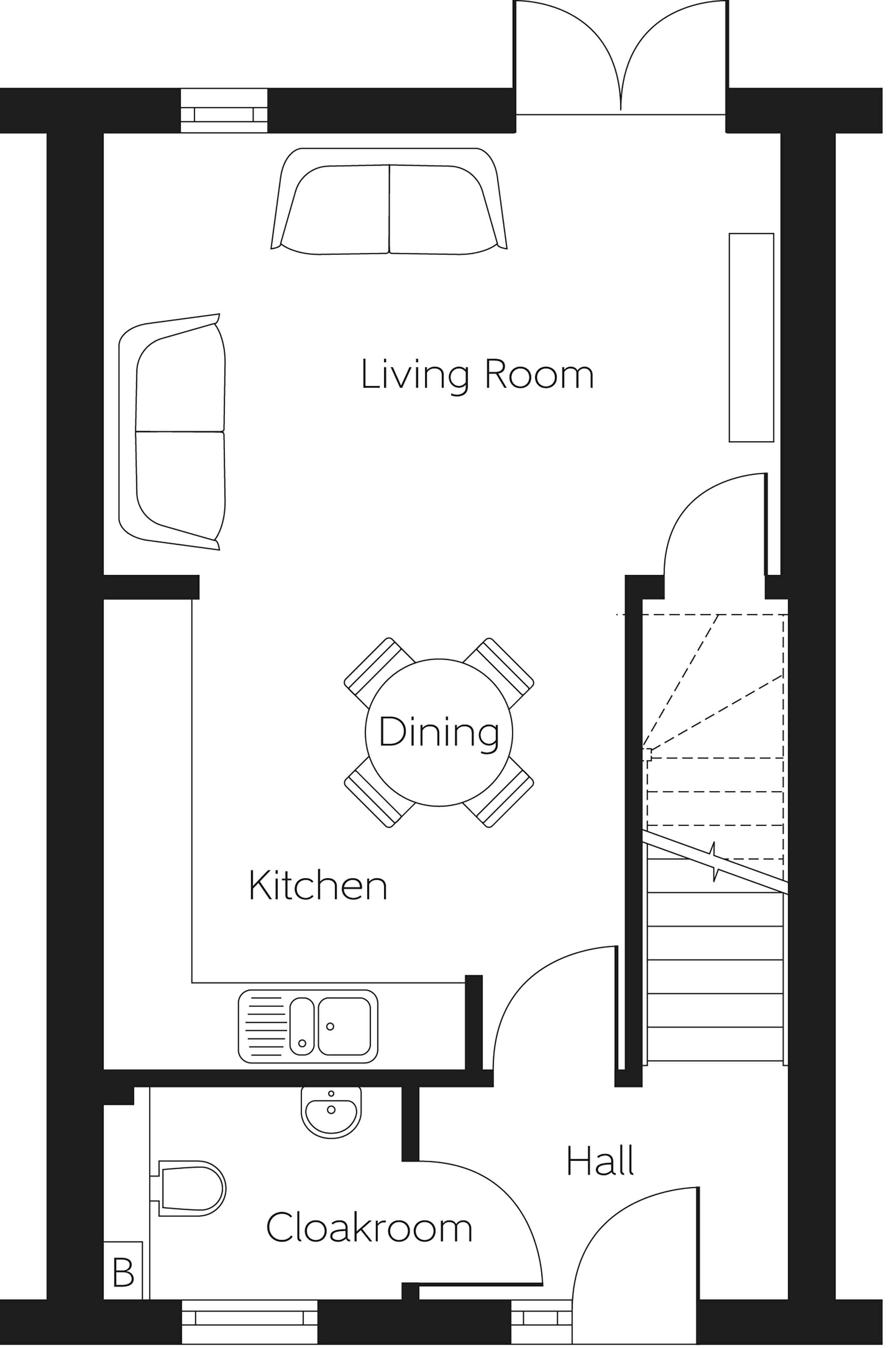 67, Bilsland Drive, Ruchill floorplan