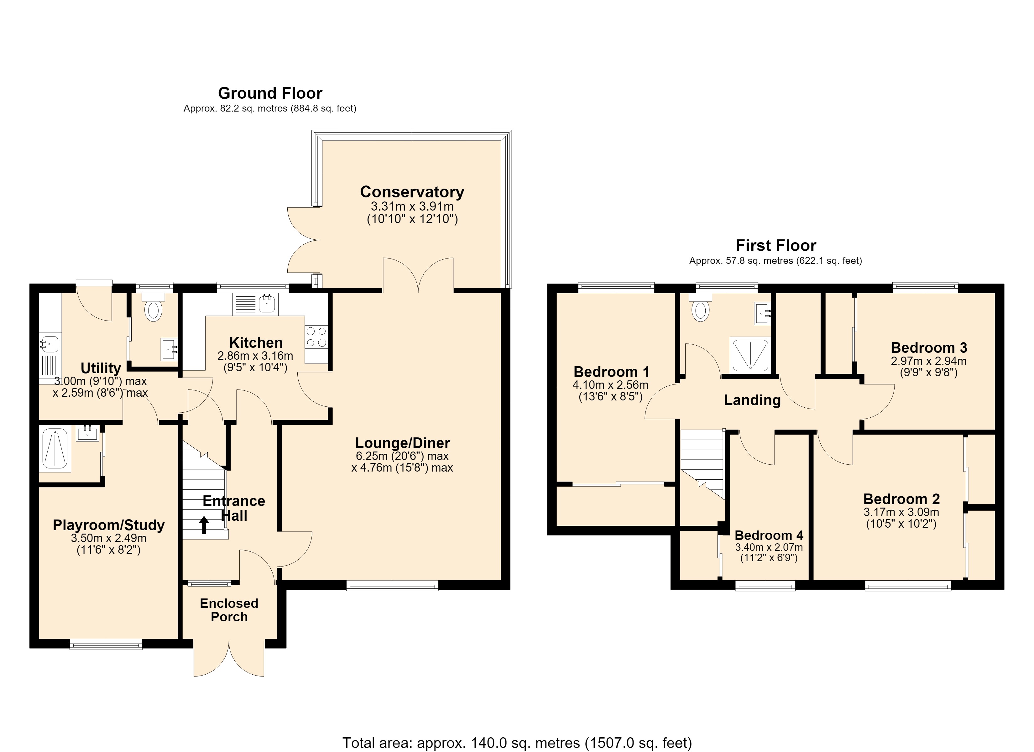 8, Methuen Close, Wiltshire floorplan