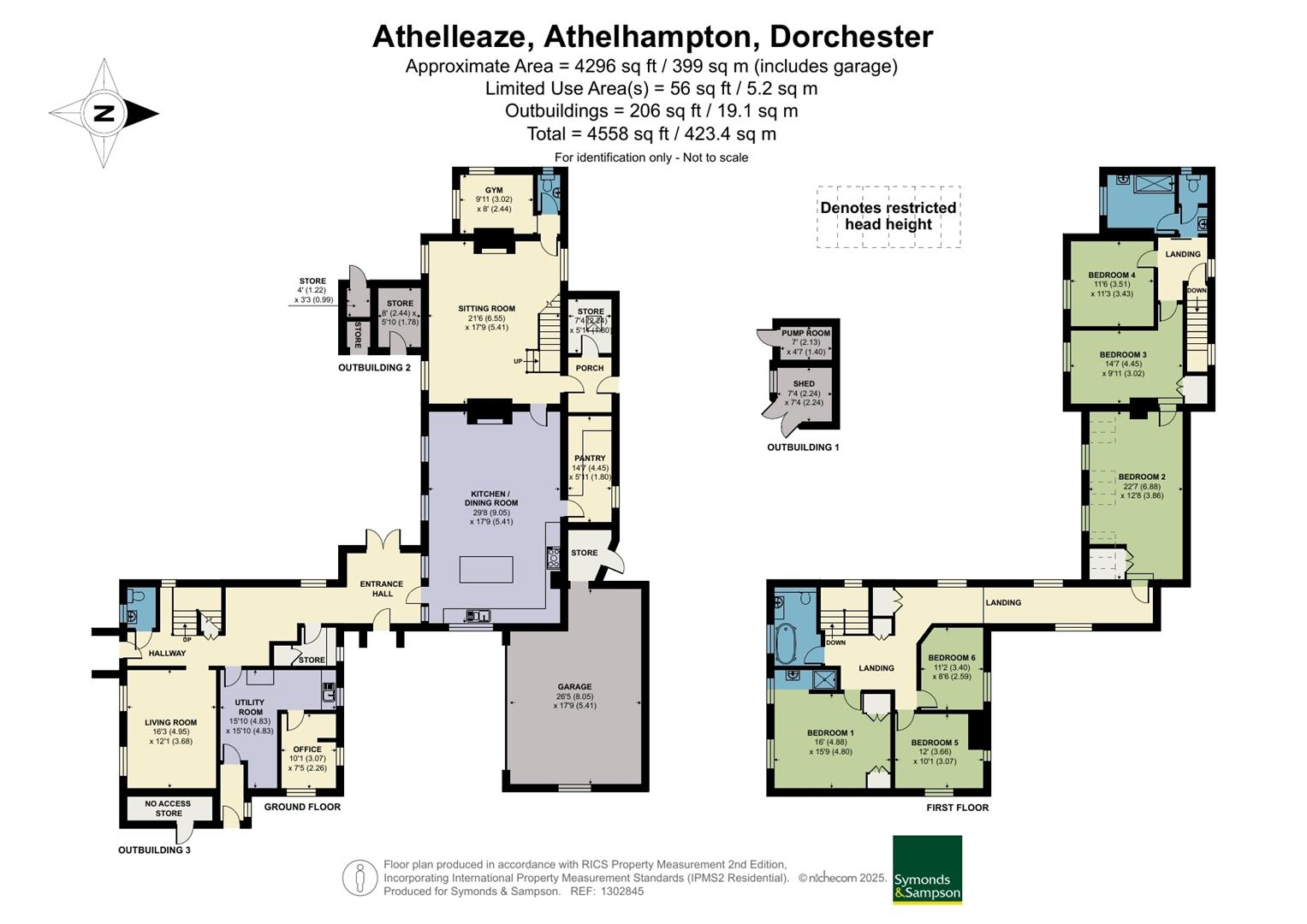 Athelleaze, Dorchester floorplan