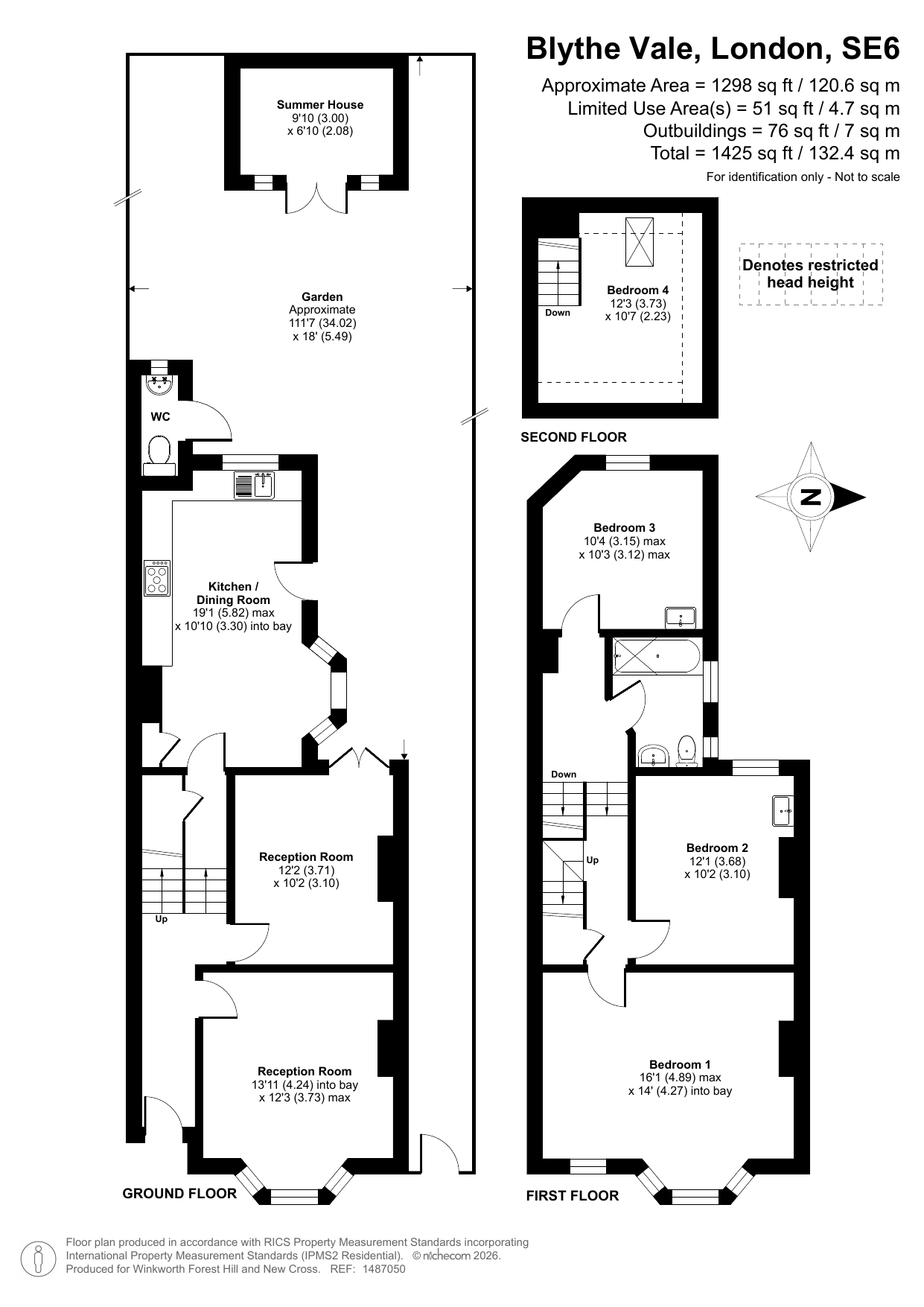 26, Blythe Vale, London floorplan