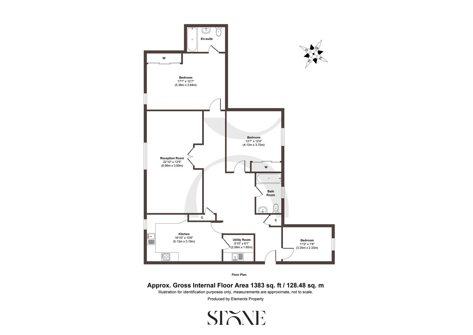 Flat 50, Victoria Court, Royal Earlswood Park, Redhill floorplan