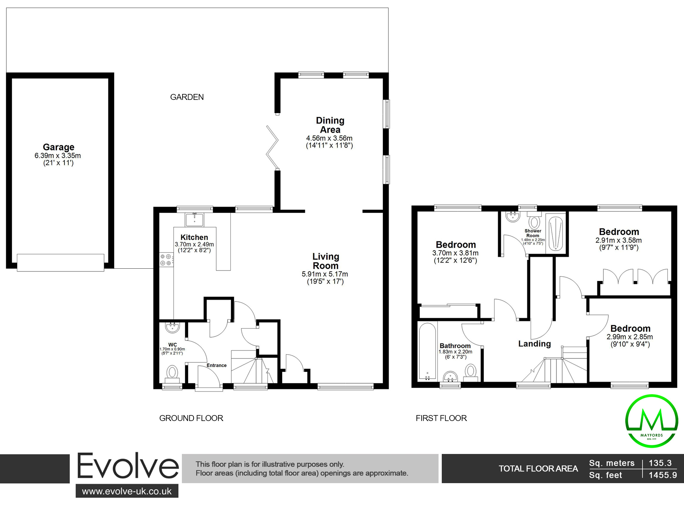 23 Utah Road, Paddock Wood, Tonbridge floorplan