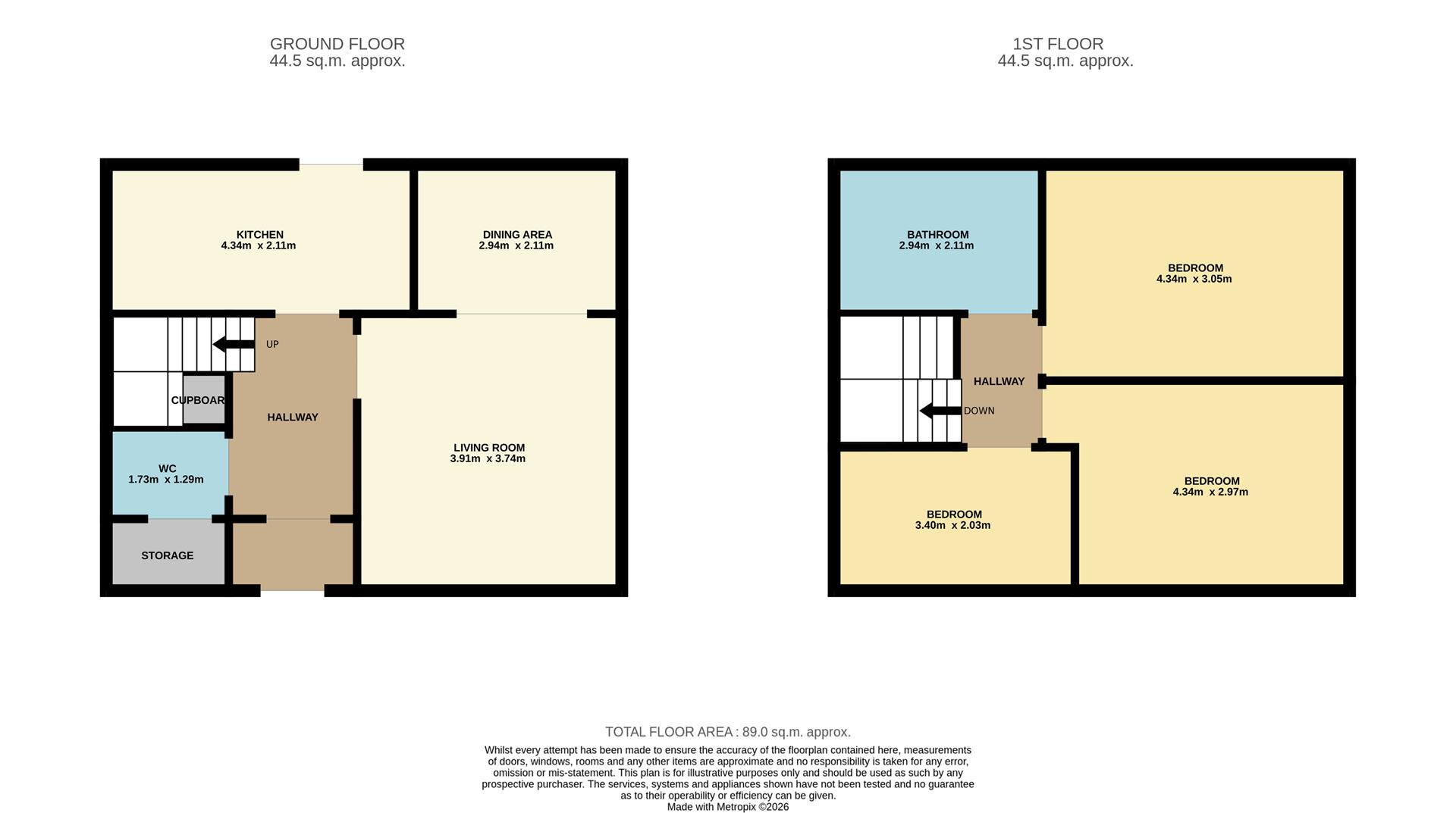 18, Forth Crescent, Dundee floorplan