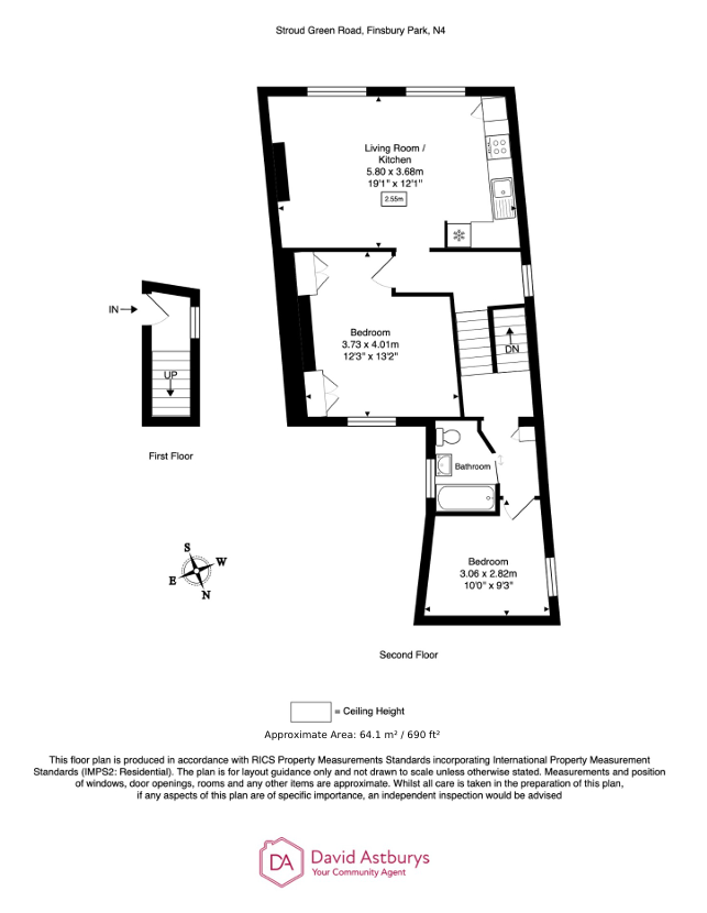 Stroud Green Road, Finsbury Park floorplan