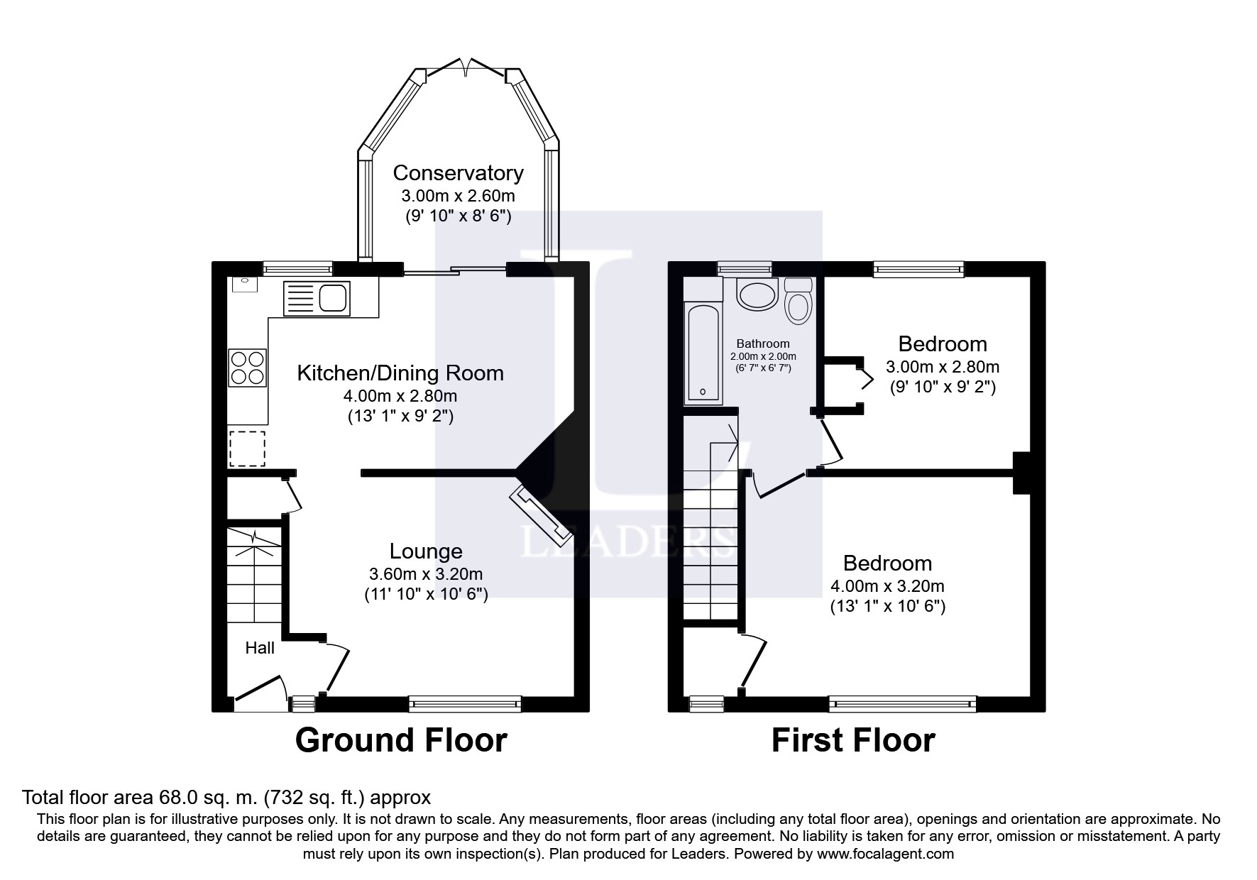 2 Bedrooms  to rent in Hart Road, Byfleet, Surrey KT14