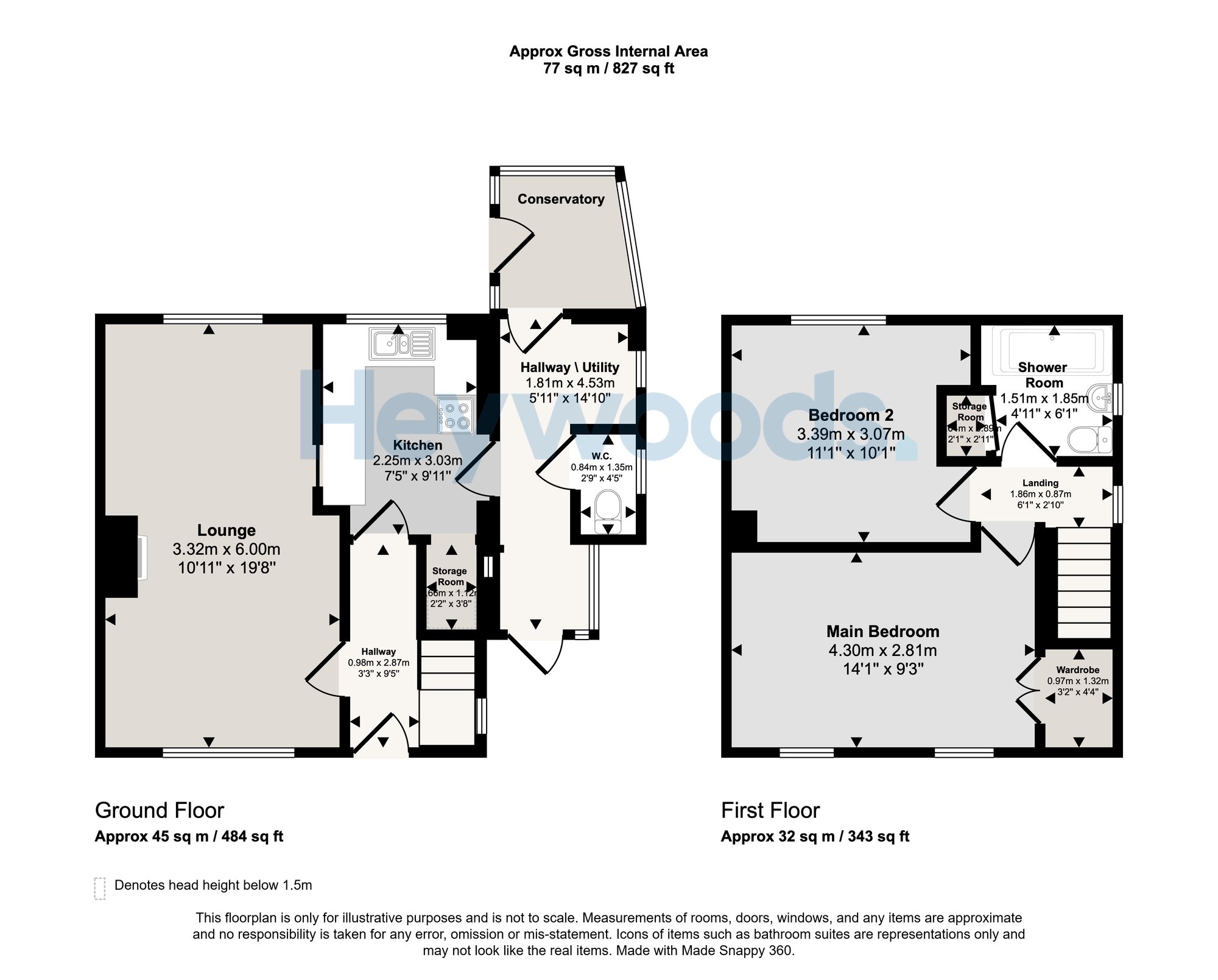 42 Holly Road, Newcastle floorplan