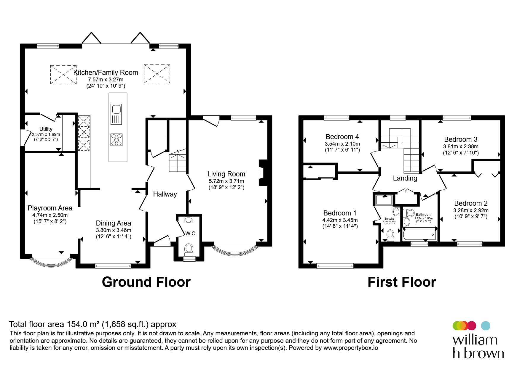 18, The Leys, HUNTINGDON floorplan