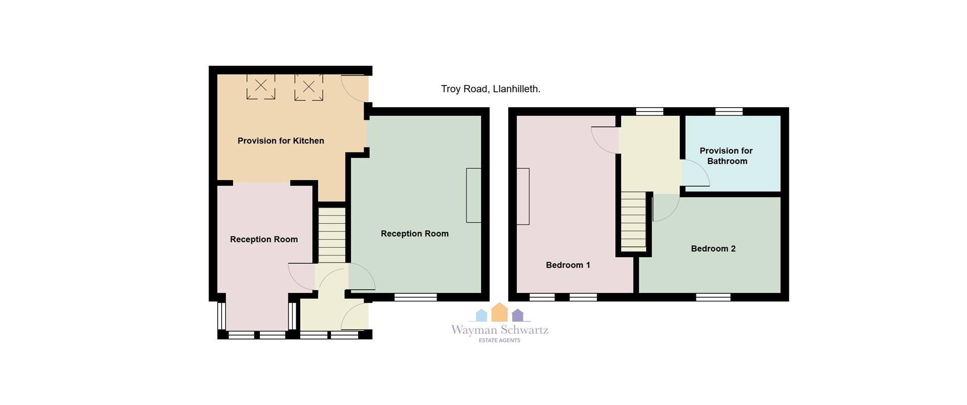 12, Troy Road, Abertillery floorplan