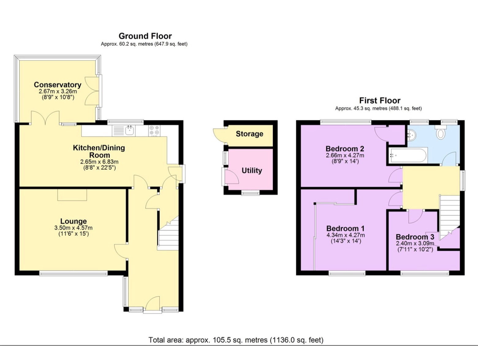 25, The Green, Shustoke floorplan