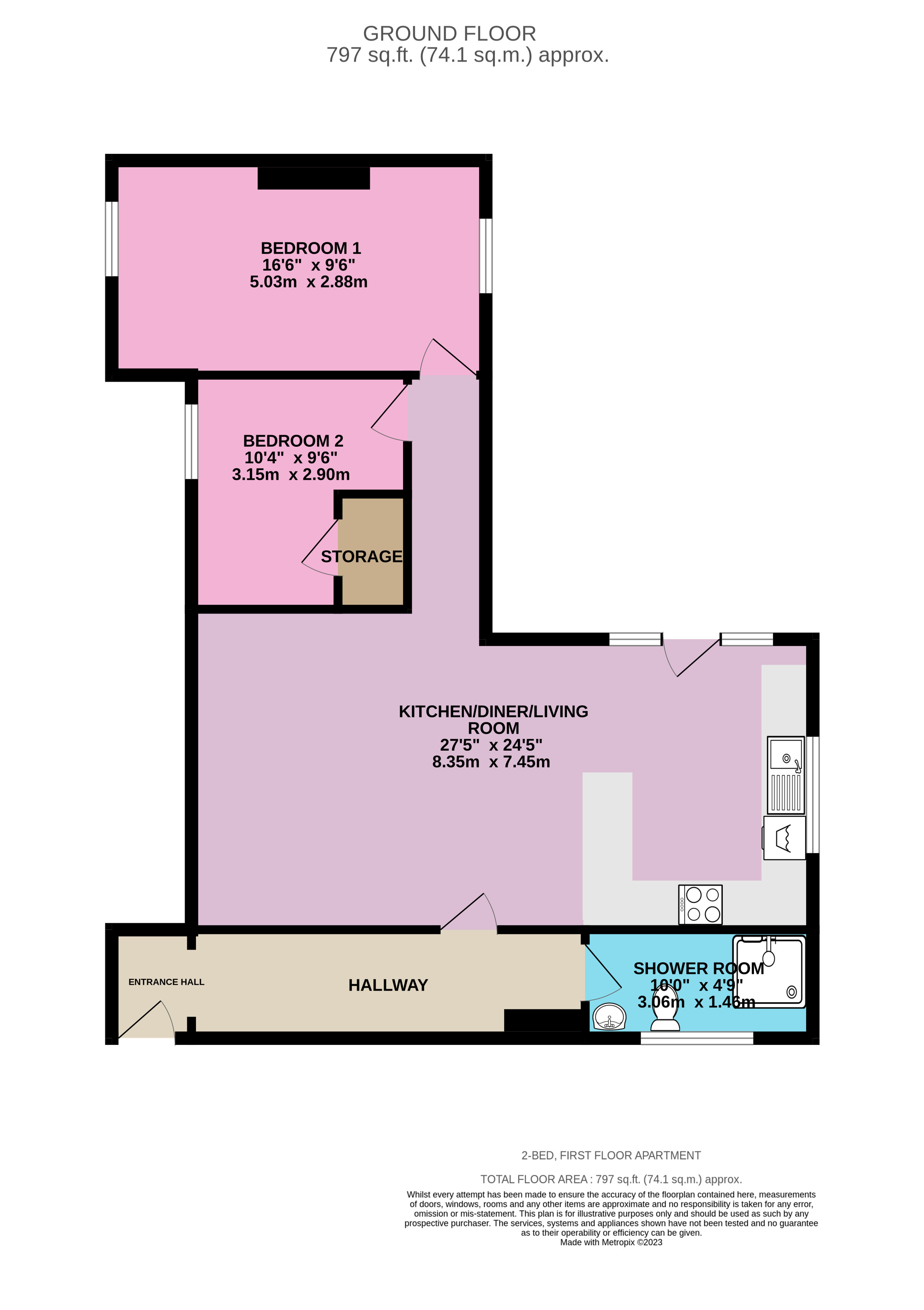 Congleton Road, Stoke-on-Trent floorplan