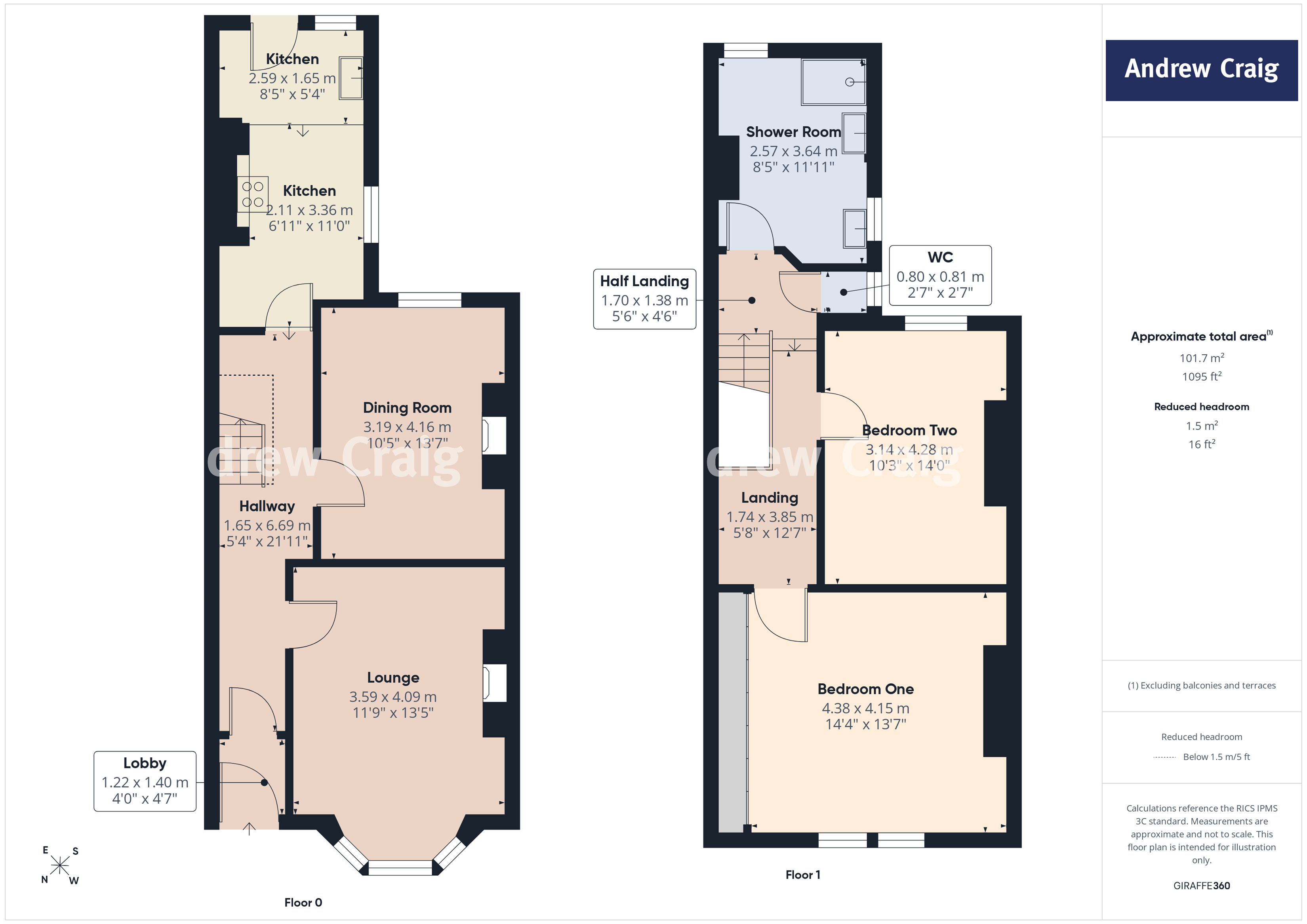 48 Blagdon Avenue, South Shields floorplan