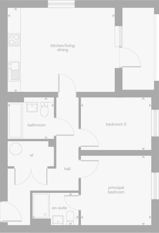 98, Chobham Road, Frimley floorplan