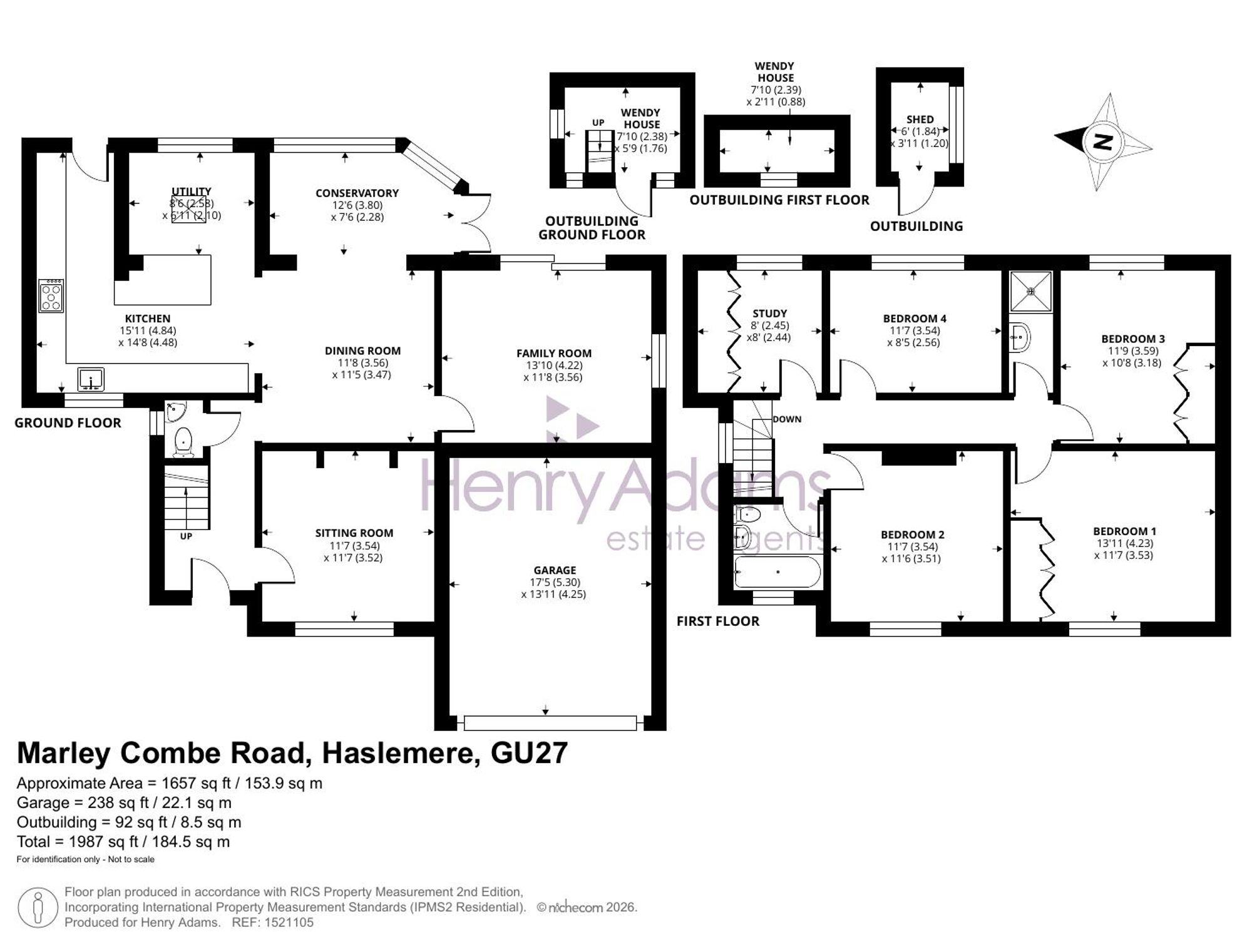 39, Marley Combe Road, Haslemere, GU27 floorplan