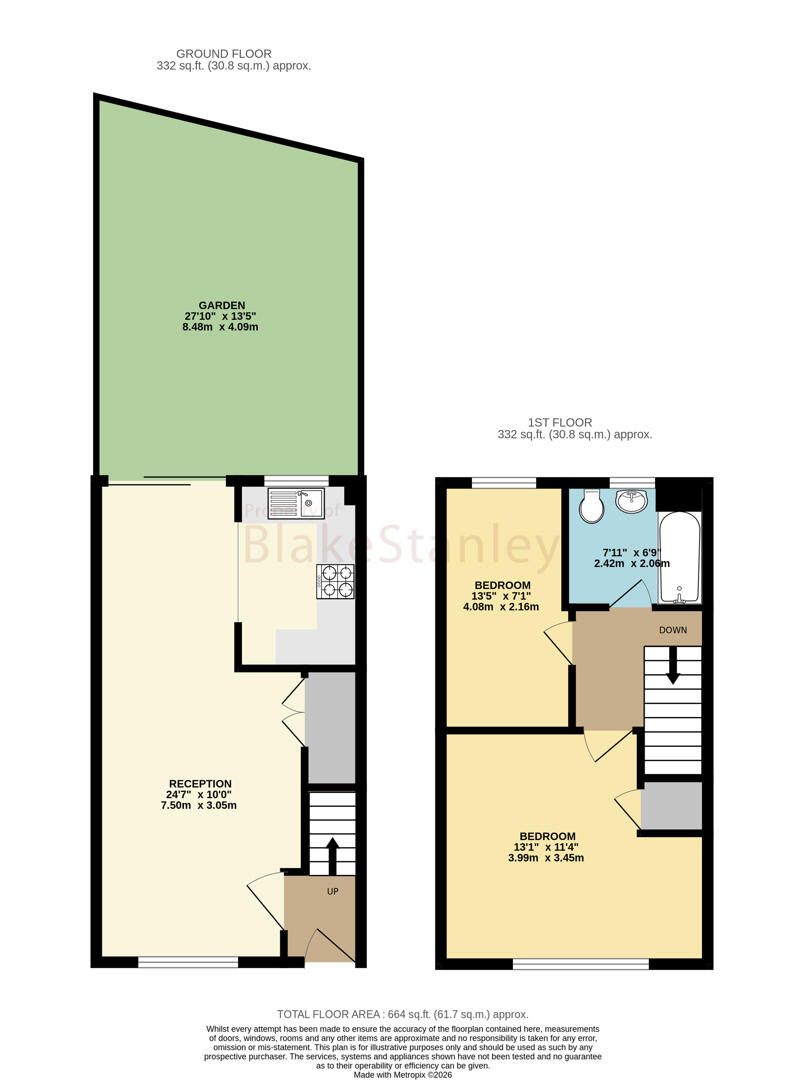 Balcorne Street, London floorplan