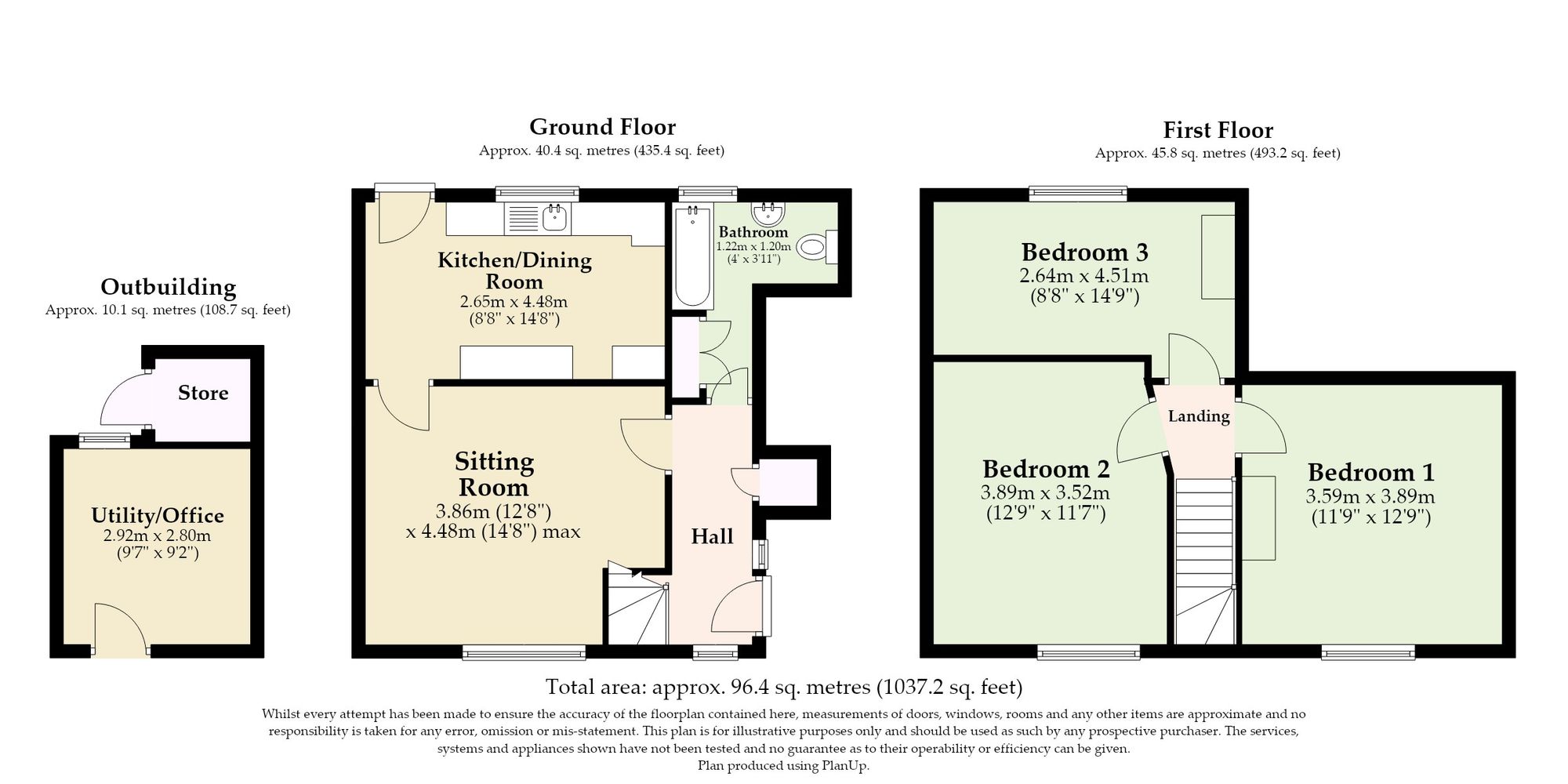 25 The Street, Fakenham floorplan