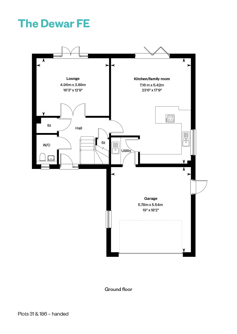 30, Springfield Road, Barrhead, G78 2Gd floorplan
