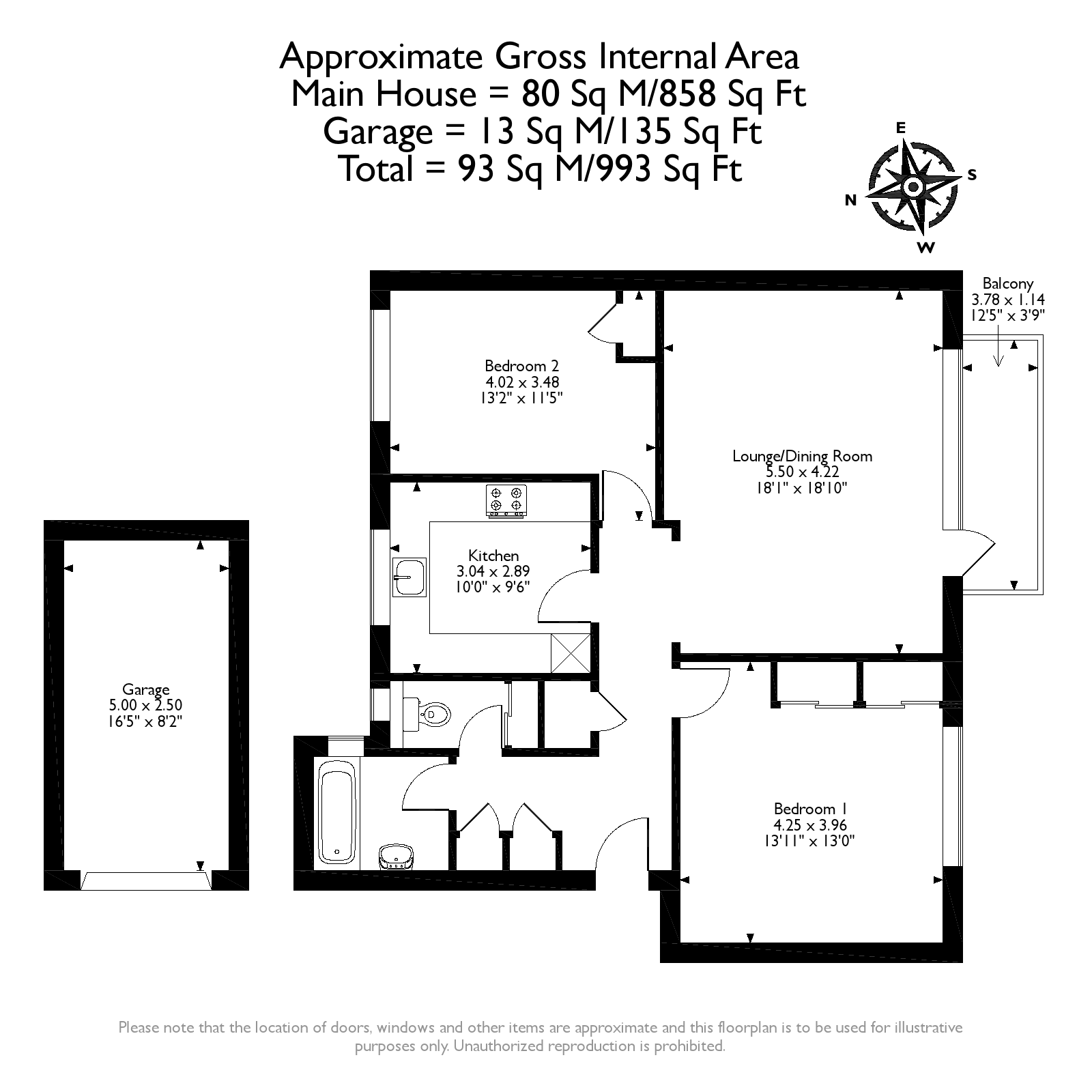 2 Bedrooms Flat for sale in Conifers, Weybridge KT13