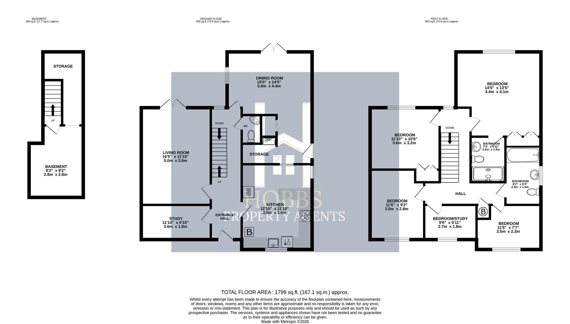 Villa View, Cotswold Lane, Bristol floorplan