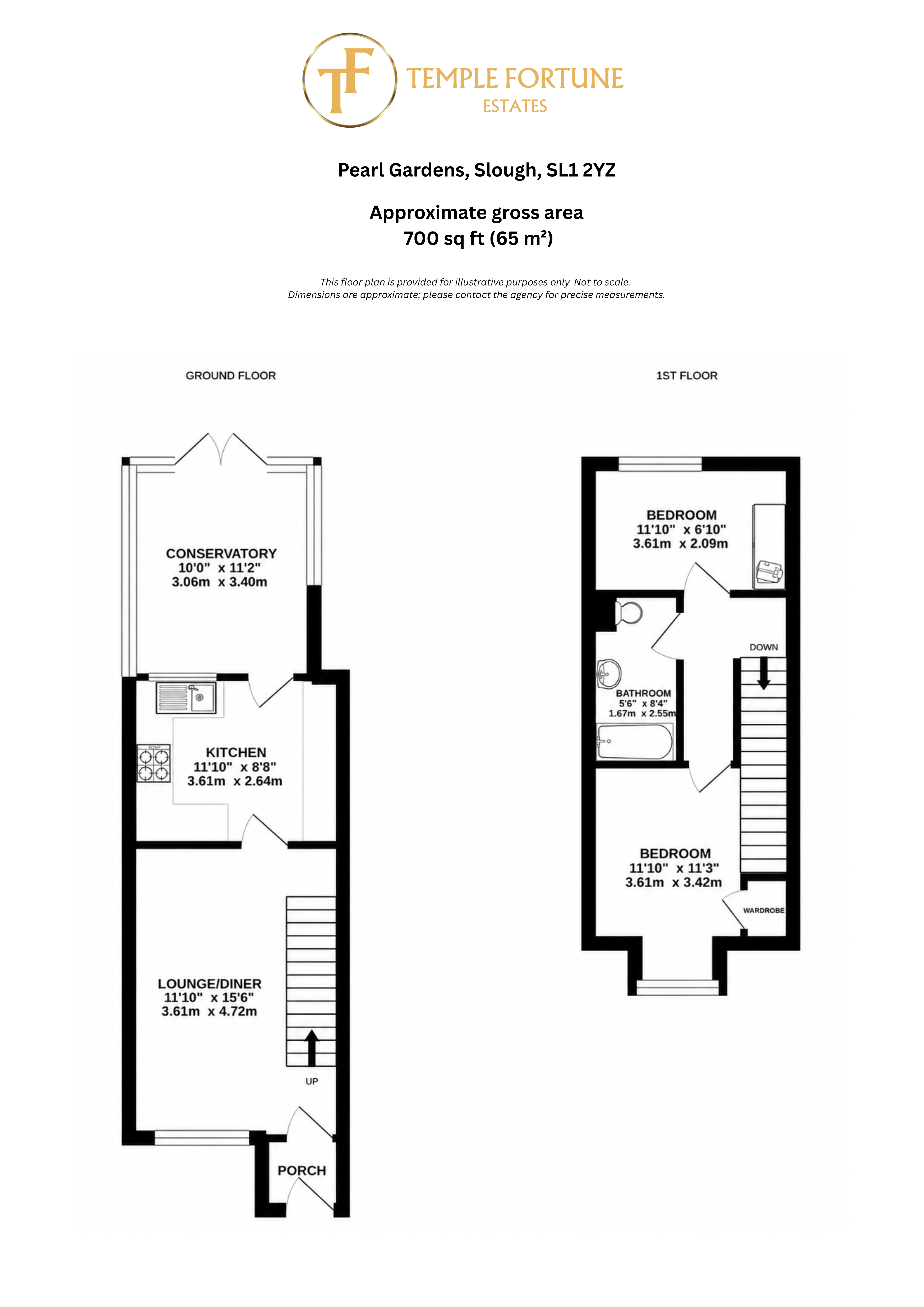 100, Pearl Gardens, Slough floorplan