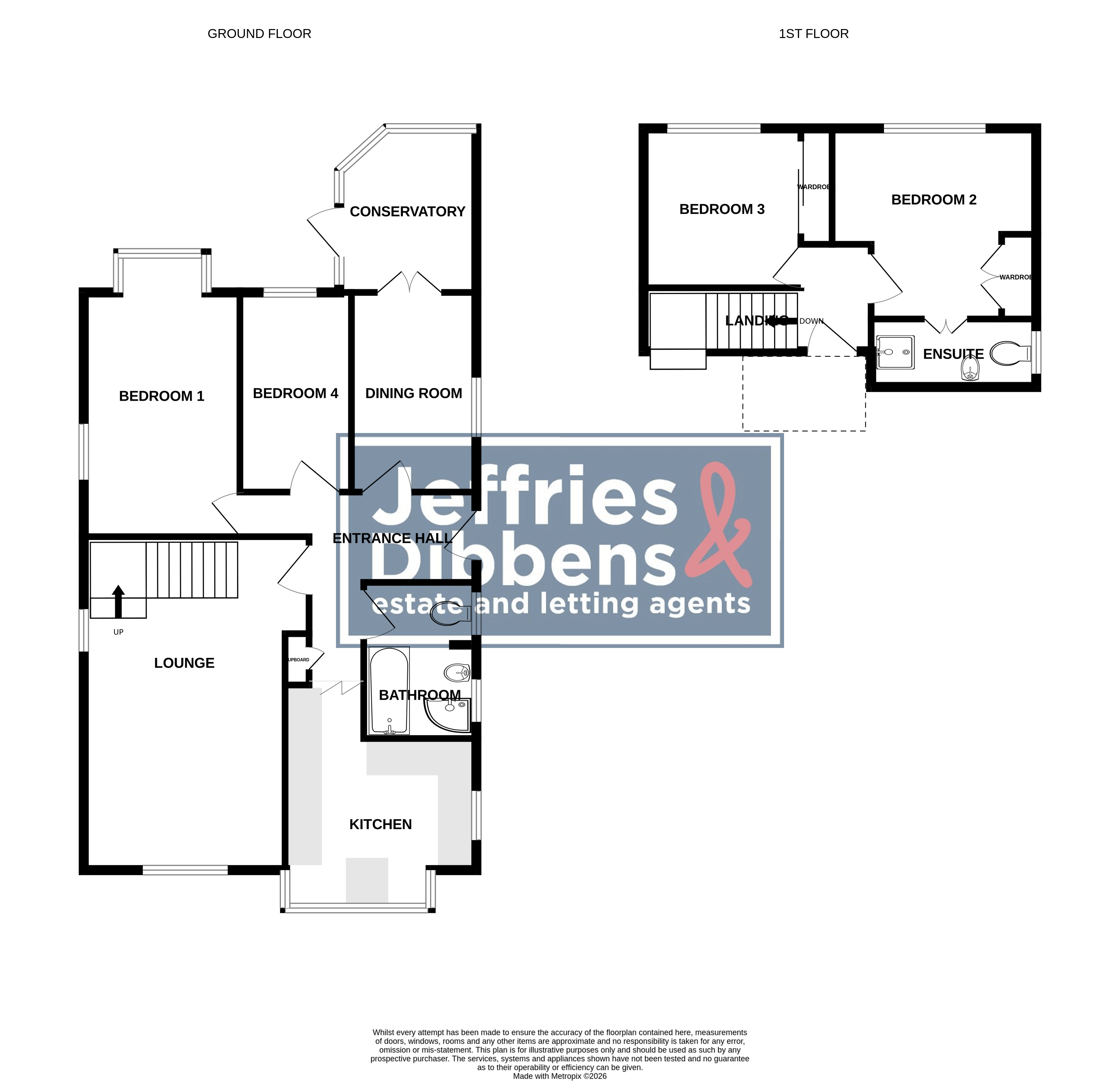1, Heath Close, Waterlooville floorplan