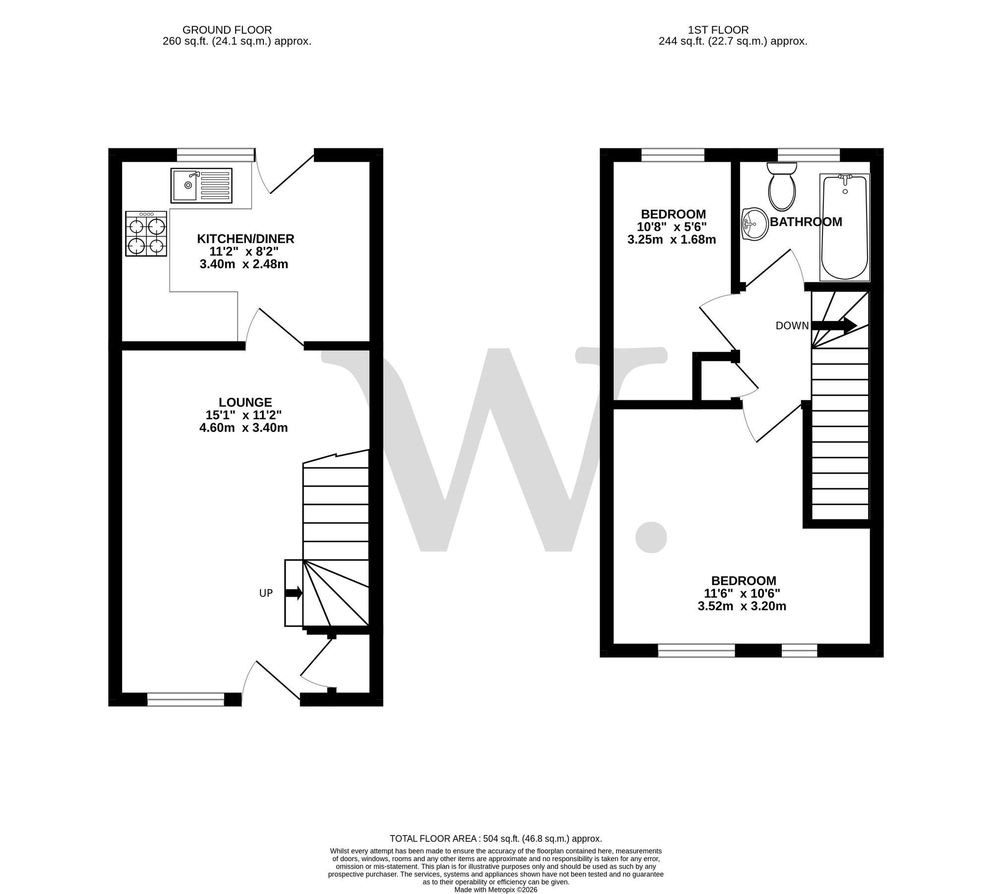 18 Castle Rise, Norwich floorplan