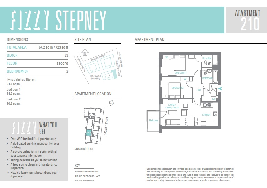 2 Bedrooms Flat to rent in Killick Way, Stepney Green E1