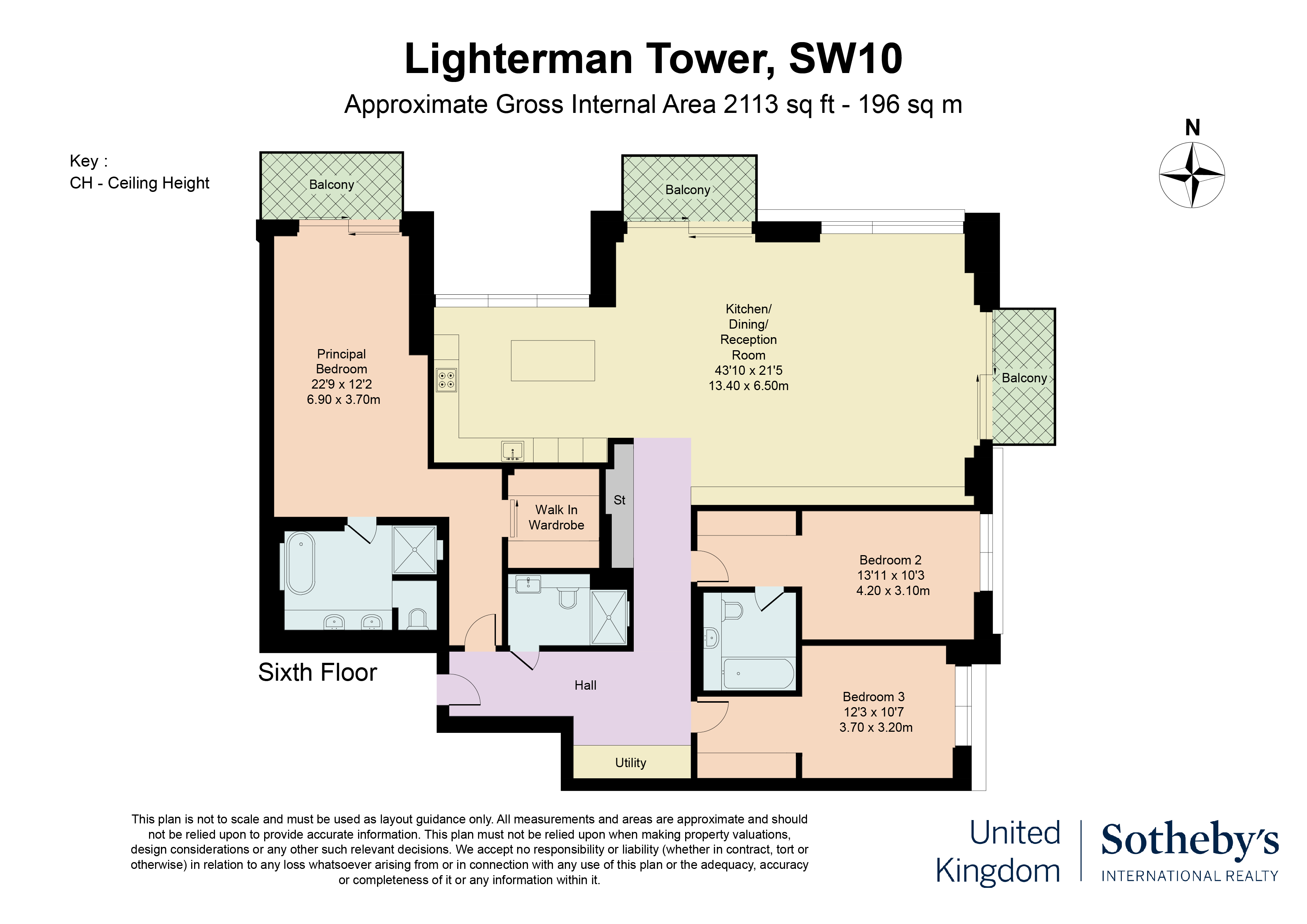 Harbour, Harbour Avenue, London floorplan